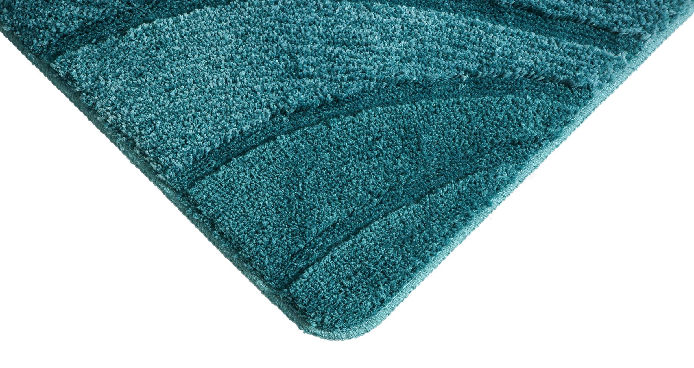 my home Badematte »Josie, Badvorleger, Badezimmer Teppich«, rutschhemmend beschichtet, fußbodenheizungsgeeignet-schnell trocknend-strapazierfähig, Badteppich, Badematten, rechteckig, rund & als 3-tlg. Set erhältlich