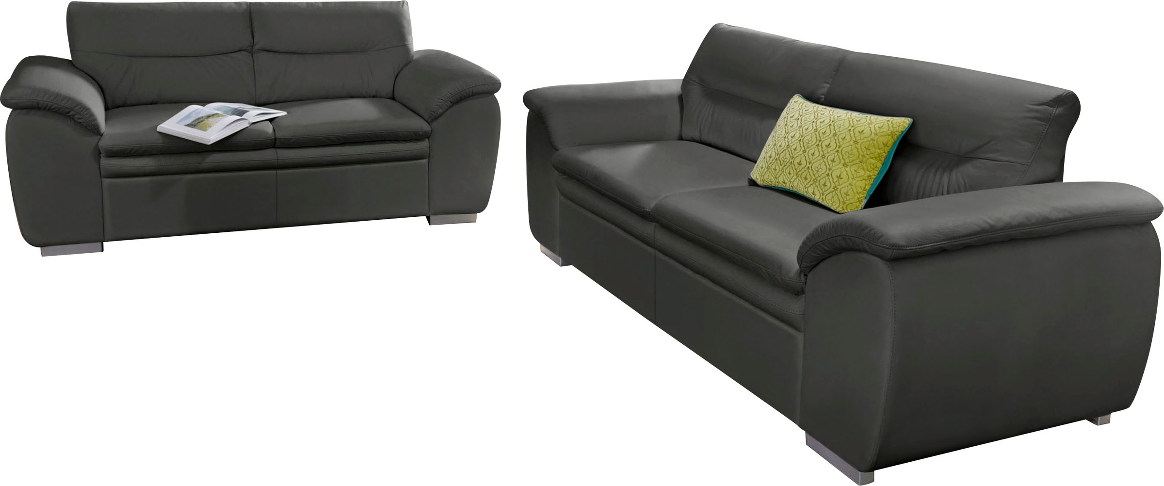 COTTA Polstergarnitur "Leandra", Set bestehend aus: 2-Sitzer & 2,5-Sitzer günstig online kaufen