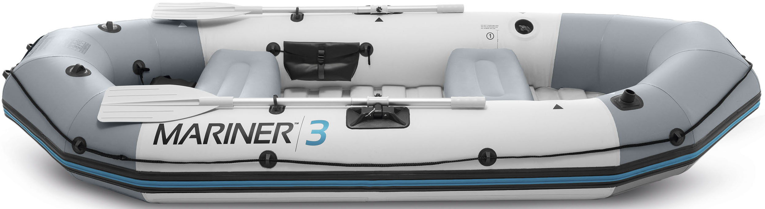 Thumbnail - Intex Schlauchboot "Mariner 3", (Set, mit 2 Paddeln und Luftpumpe)