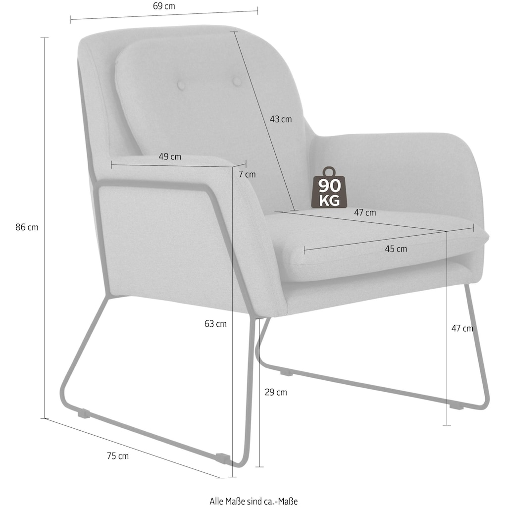 INOSIGN Sessel »Flin«