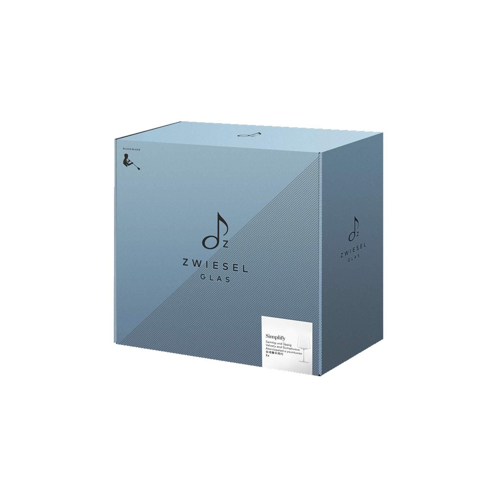 Zwiesel Glas Rotweinglas »Rotweingläser Simplify 740 ml 2er Set transparent«
