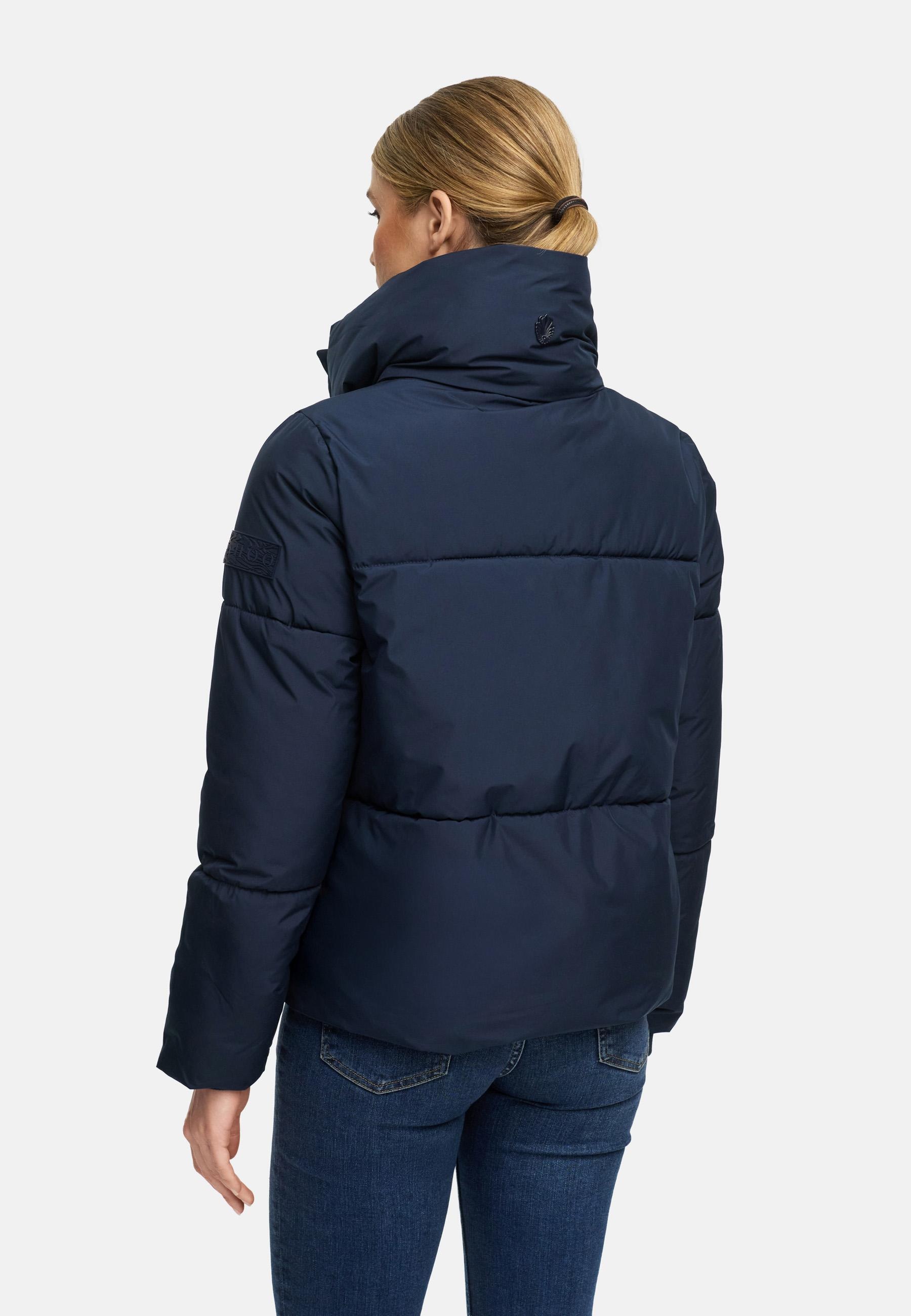 Navahoo Outdoorjacke »Traumelfe 14«, ohne Kapuze, Winter Steppjacke mit hohem Kragen