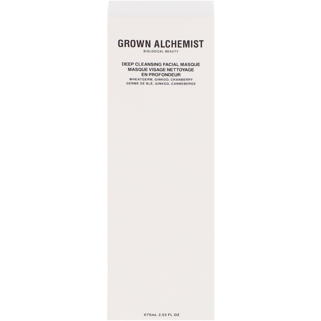 GROWN ALCHEMIST Gesichts-Reinigungsmaske »Deep Cleansing Masque«, Wheatgerm, Ginkgo, Cranberry