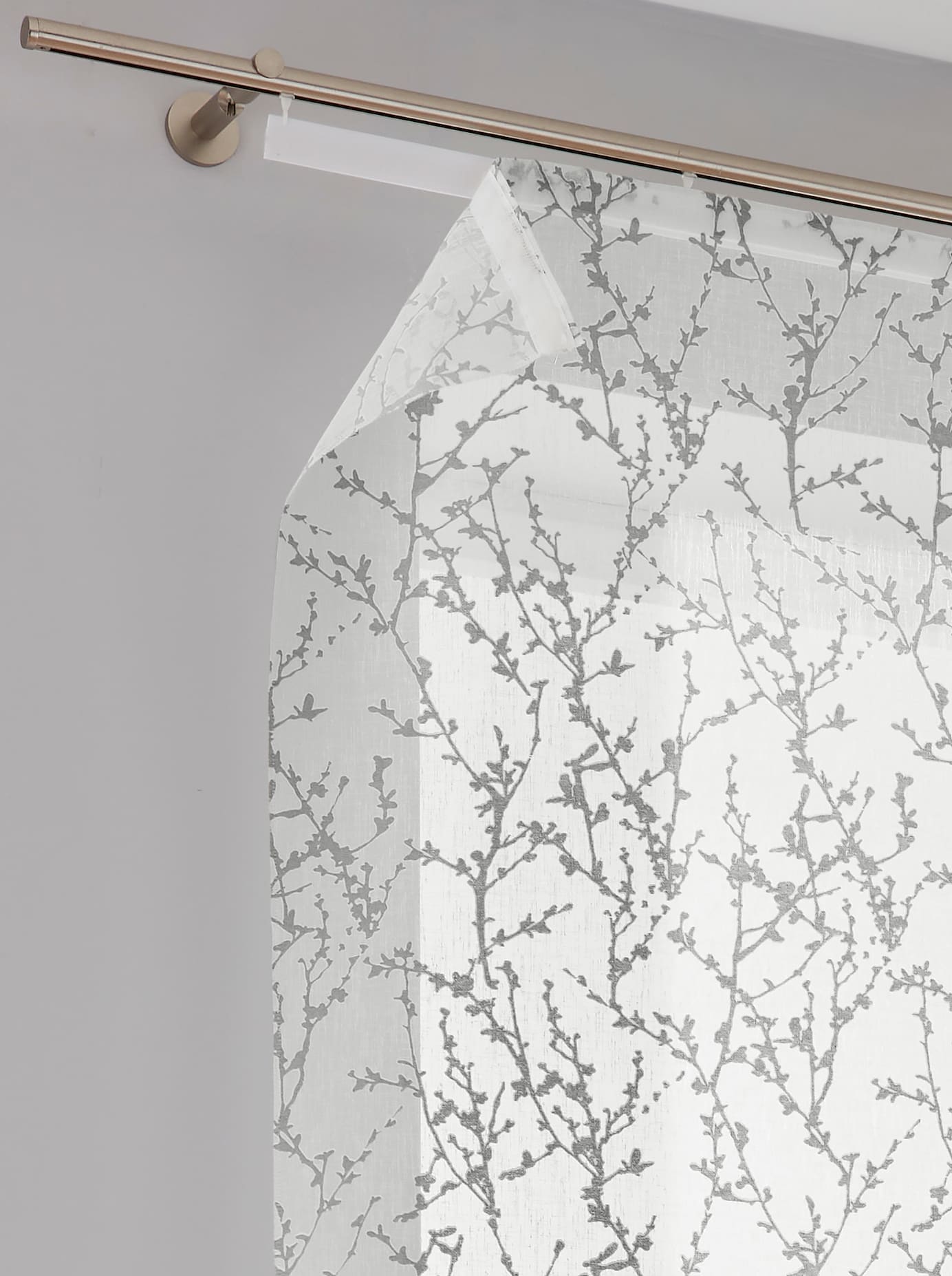 heine home Schiebegardine Klettband 1 Stk. tlg.