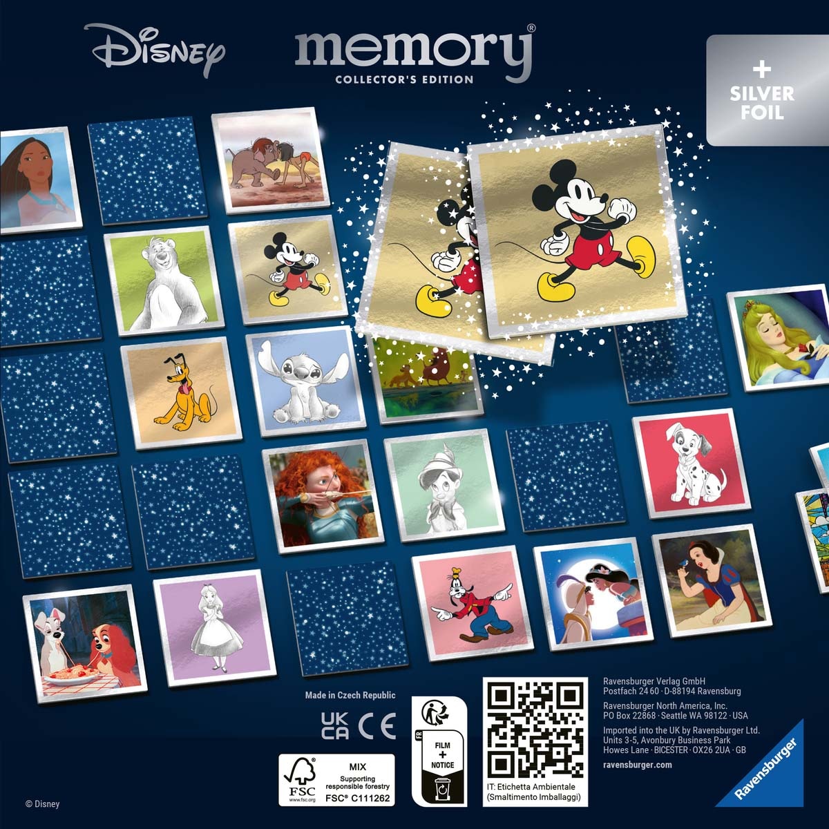 Ravensburger Spiel »Collectors' memory® Walt Disney«, Made in Europe, FSC® - schützt Wald - weltweit
