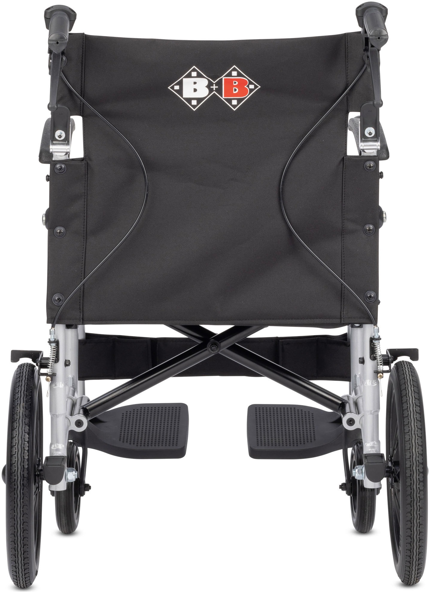 Bischoff & Bischoff Transportrollstuhl »Vida 13"«, Die perfekte Wahl für Reisen und Mobilität unterwegs, nur 10 kg
