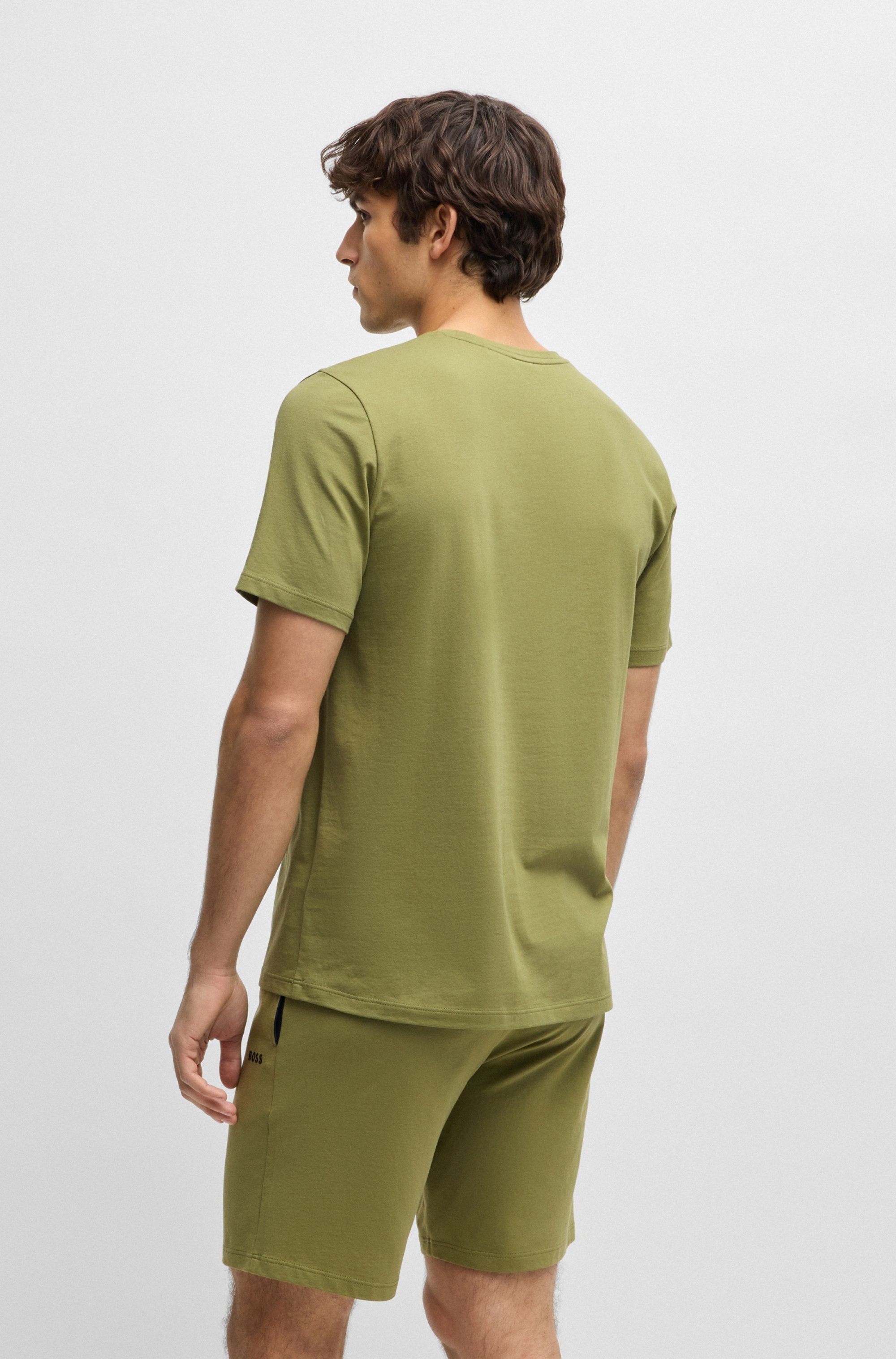 BOSS T-Shirt "Mix&Match T-Shirt R", mit Logostickerei günstig online kaufen