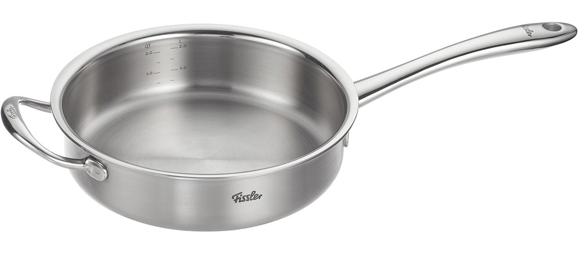 Fissler Bratpfanne »Fissler M5 Pro-Ply®, Edelstahl-Pfanne« Edelstahl 18/10 5-lagiges Mehrschichtmaterial für präzise Temperaturkontrolle
