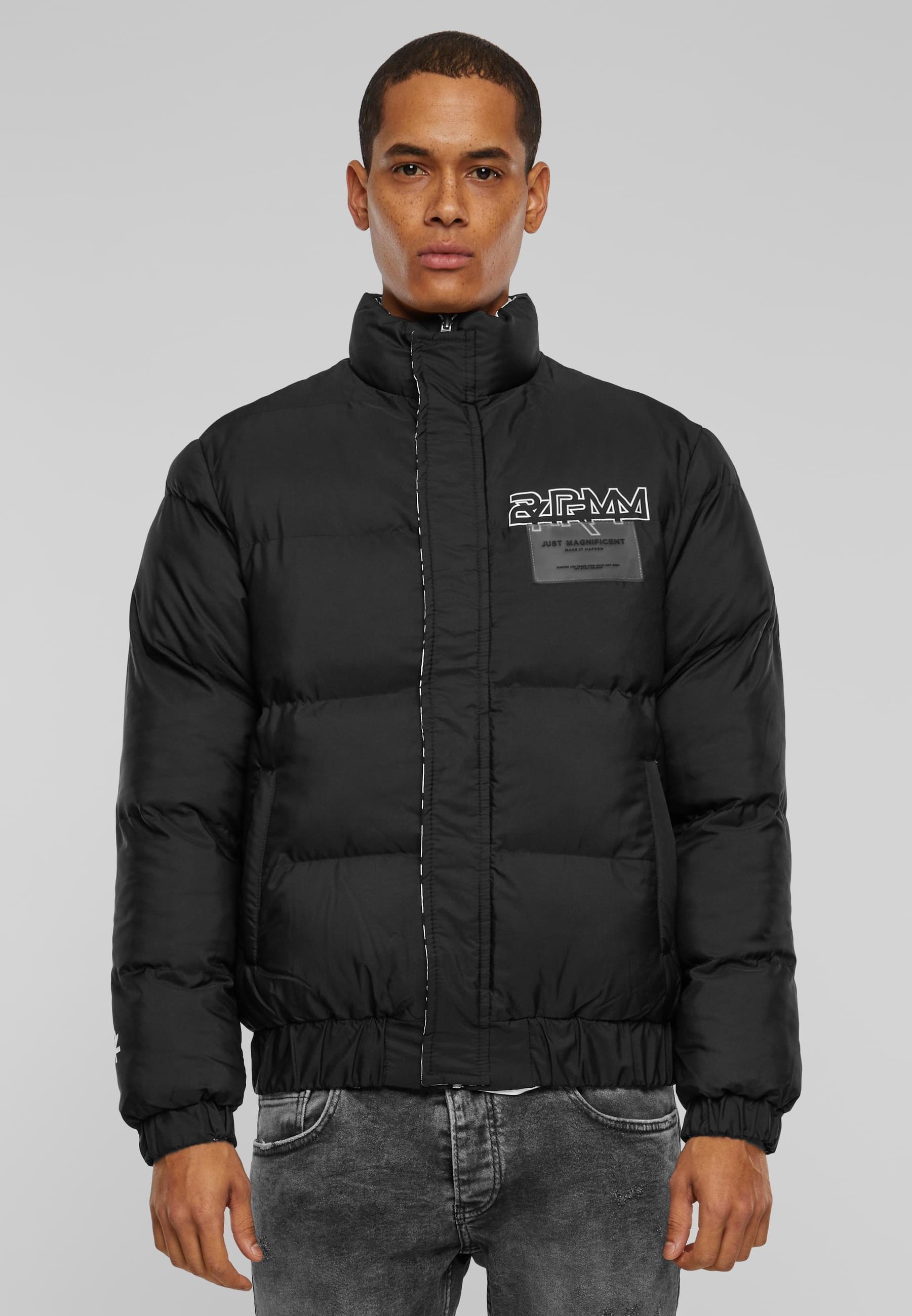 2Y Studios Winterjacke »2Y Studios Herren 2Y Two Sided Puffer Jacket«, (1 St.), ohne Kapuze