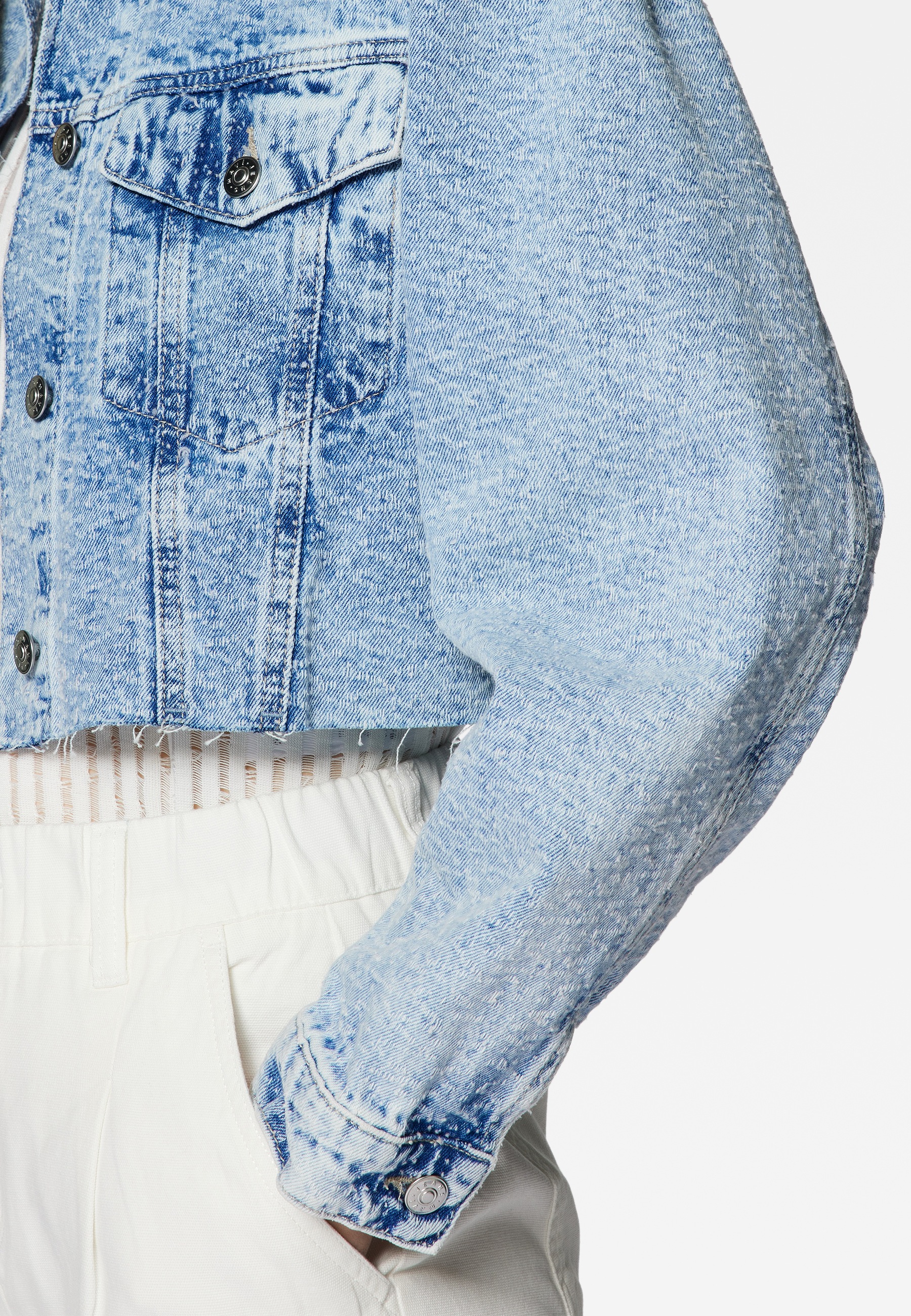 Mavi Jeansjacke »BRENDA«, Cropped Jeansjacke