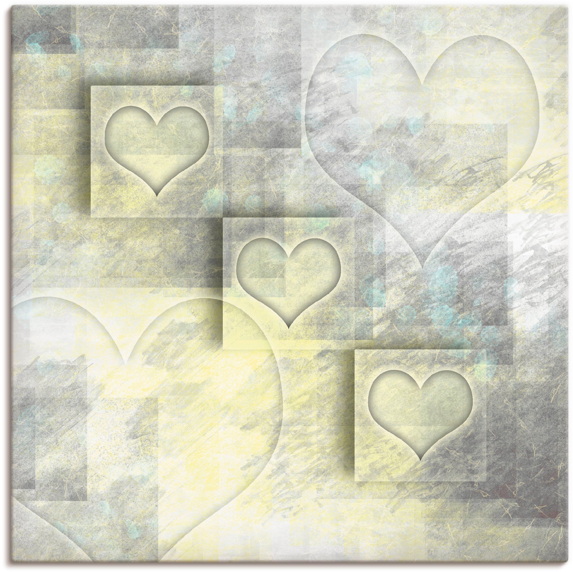 Artland Paveikslas »Digitale-Kunst Herzen« Her...