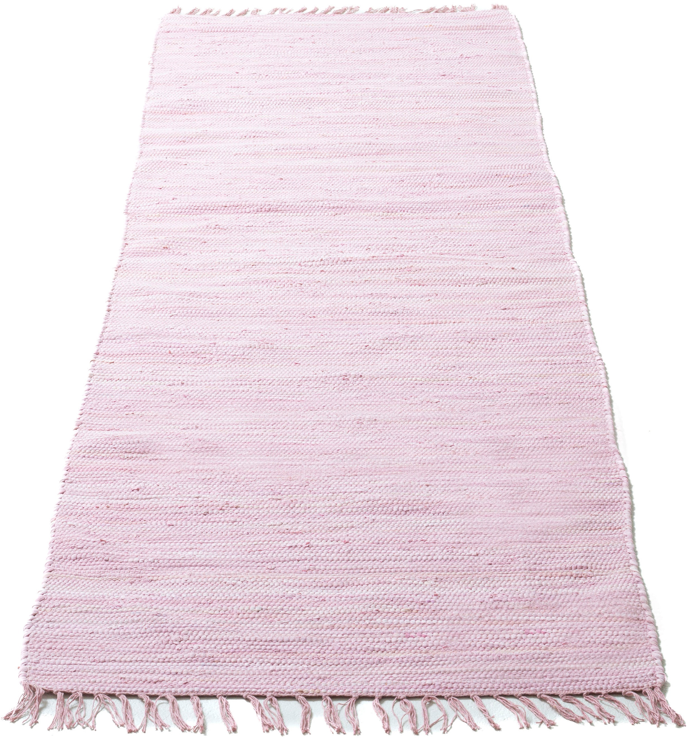 OTTO home Teppich "Paul" rechteckig 5 mm Höhe Wendeteppich, Uni, handgewebt günstig online kaufen