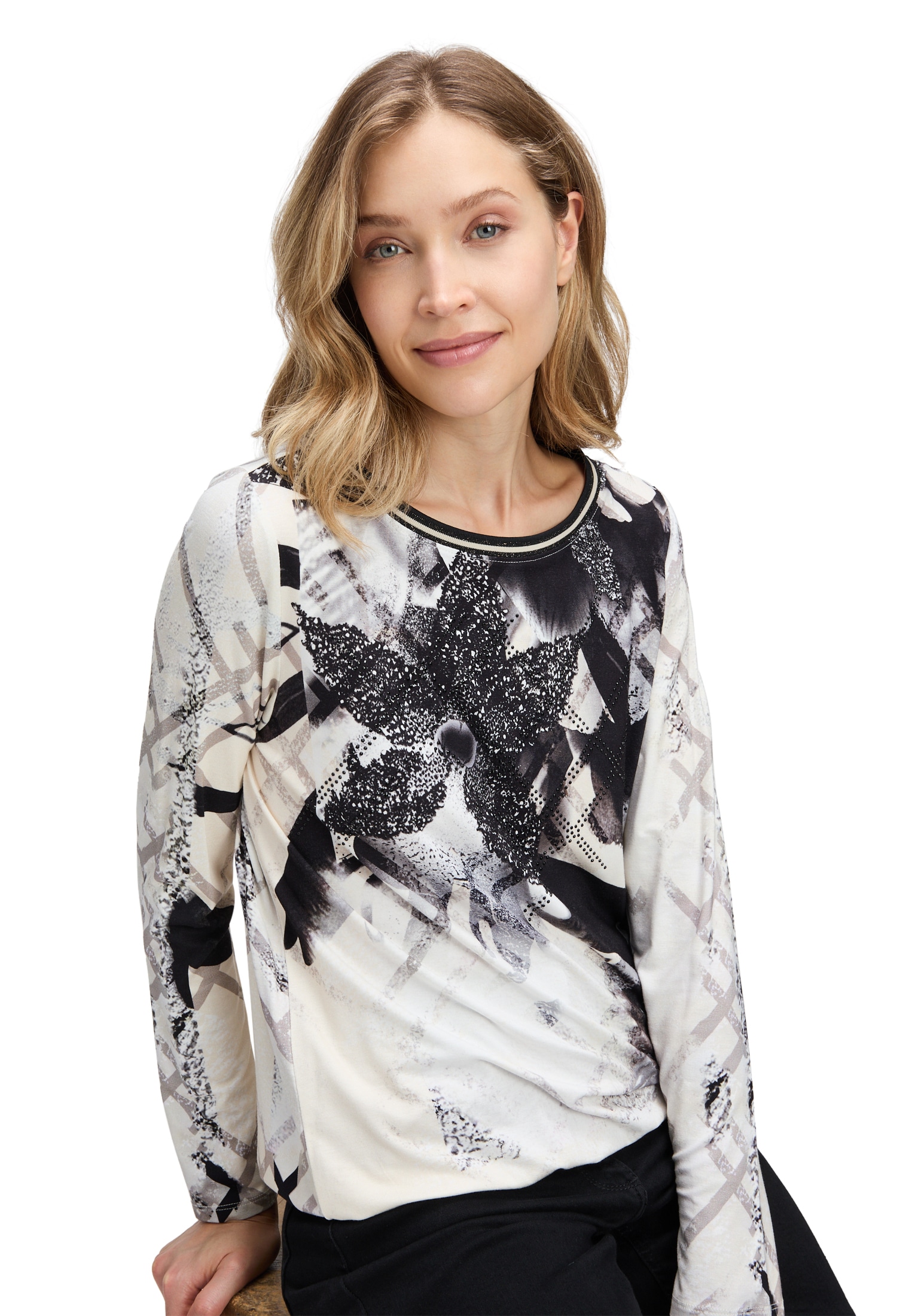 Betty Barclay Kurzarmshirt »Damen mit Gummizug« 1 Stk.