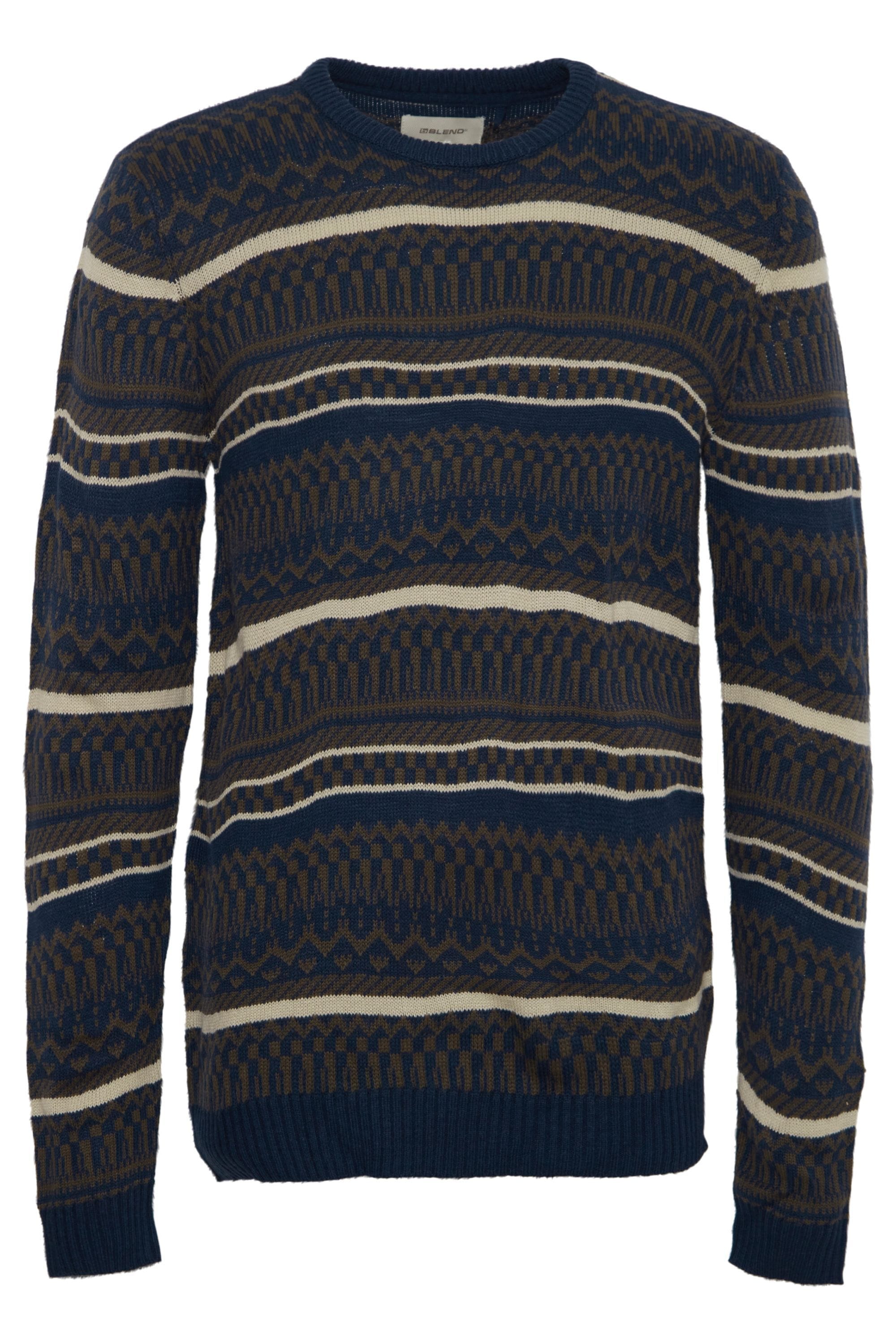 Blend Strickfleece-Pullover "Strickpullover BHPullover" günstig online kaufen