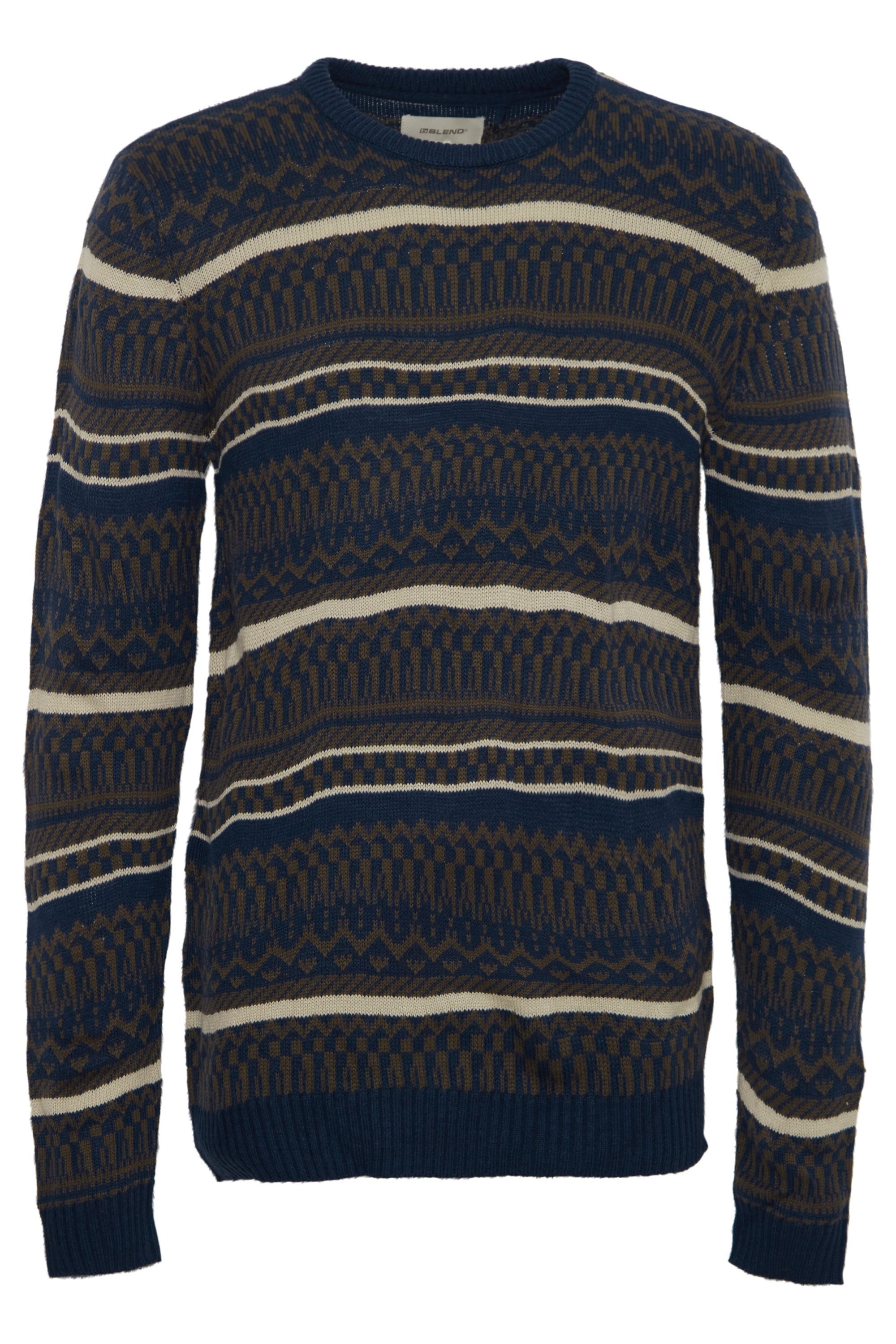 Blend Strickpullover "BHPullover" Gemütlicher Grobstrickpullover günstig online kaufen