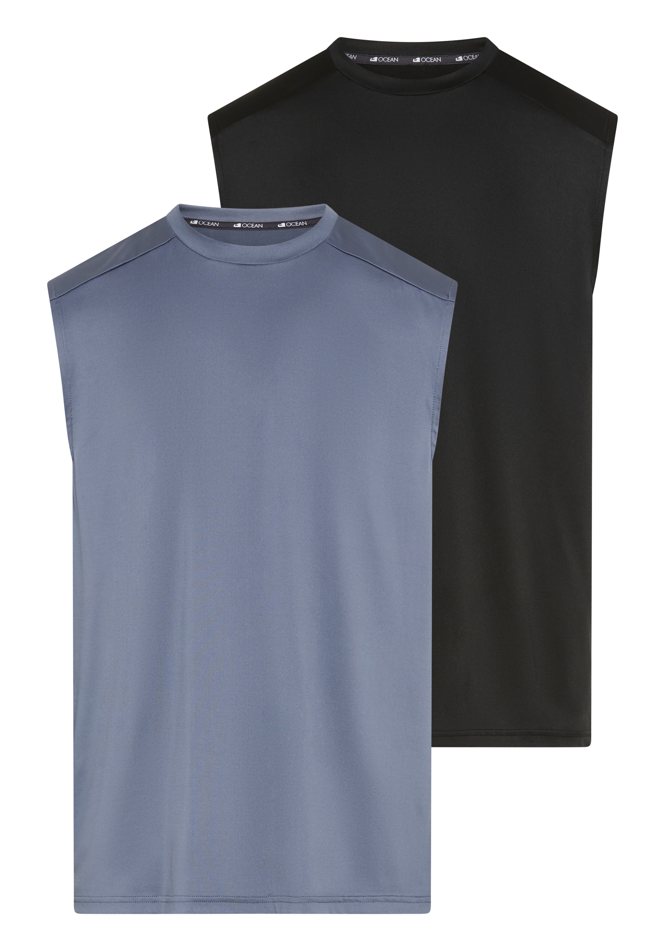 Ocean Sportswear Funktionsshirt "atmungsaktiv, quick-dry" 2er-Pack, Rundhalsausschnitt, unifarben