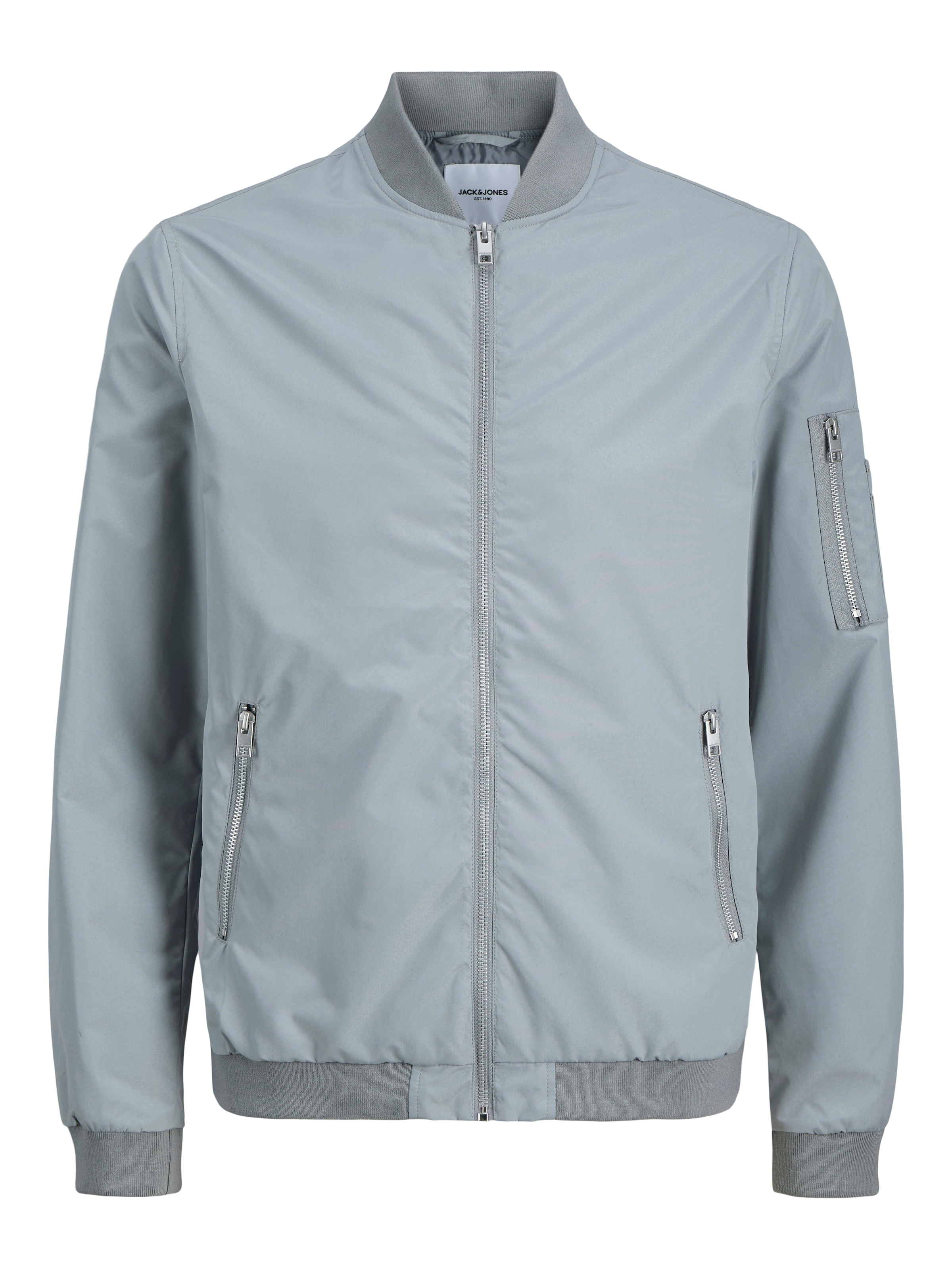 Jack & Jones Blouson »JJERUSH BOMBER NOOS«, ohne Kapuze, mit Reißverschlusstaschen