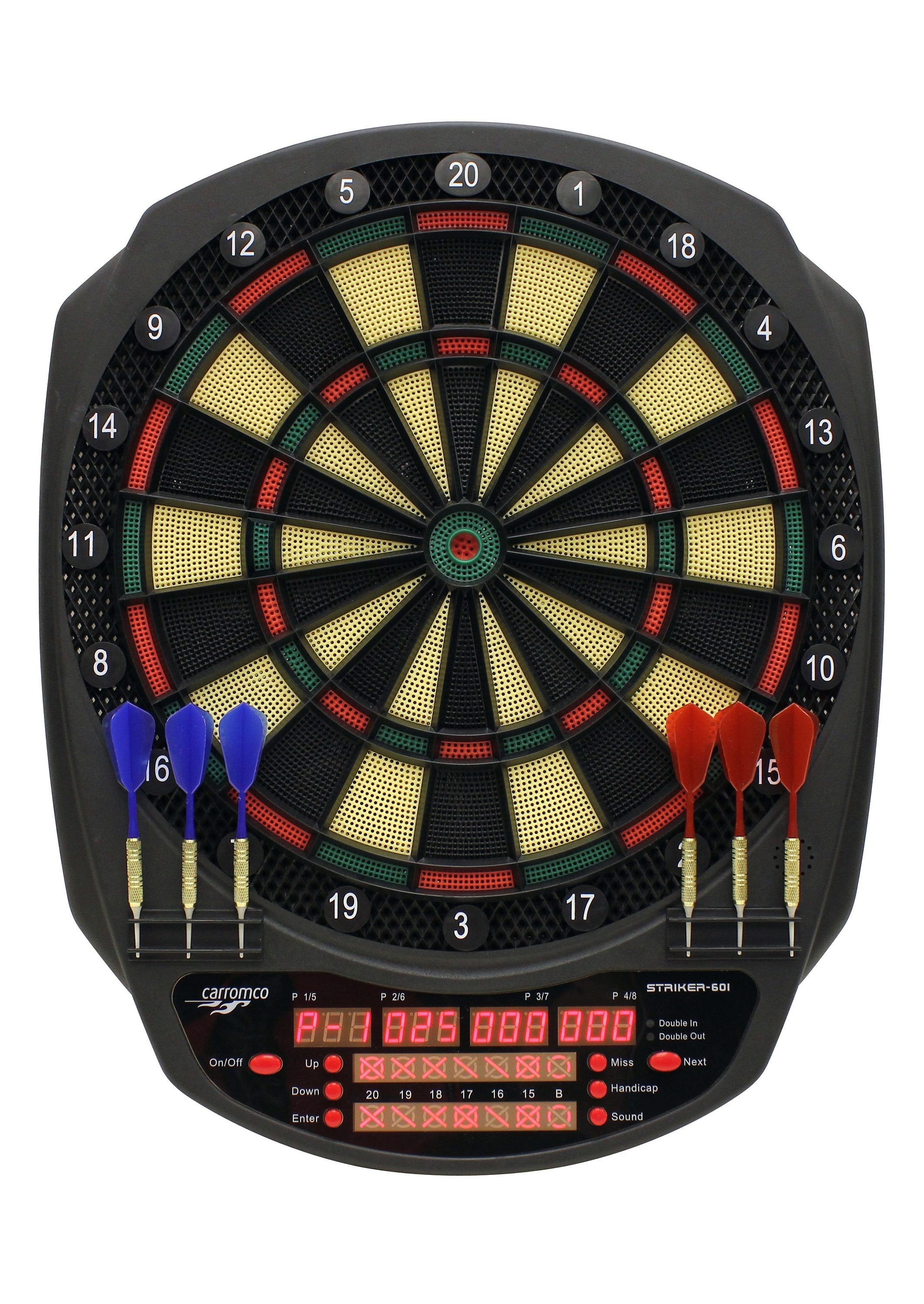 Dartscheibe »Elektronische Dartscheibe, E-Dartboard Striker-601«