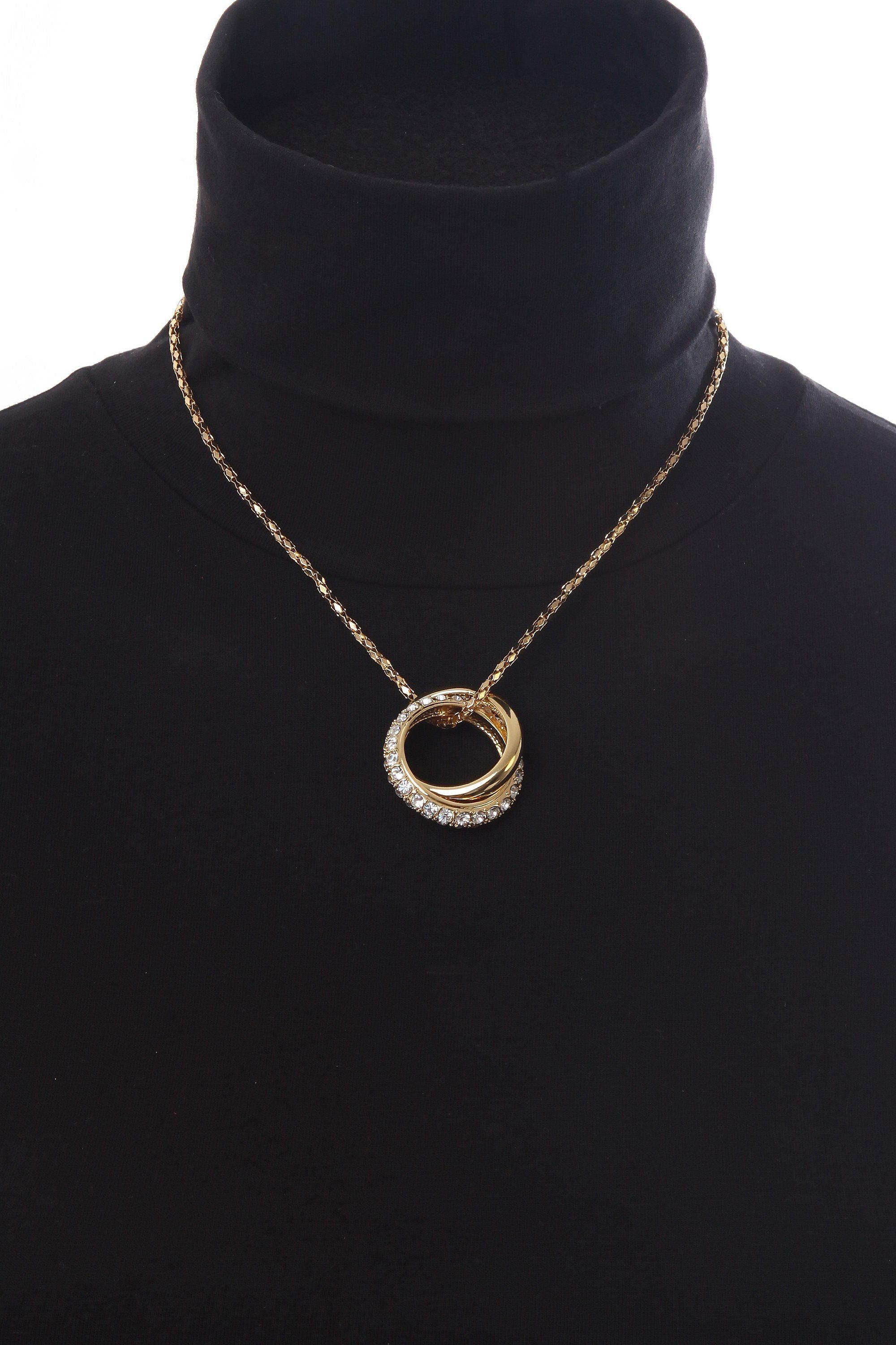 COLLEZIONE ALESSANDRO Kette mit Anhänger »Noelle« mit Glassteinen