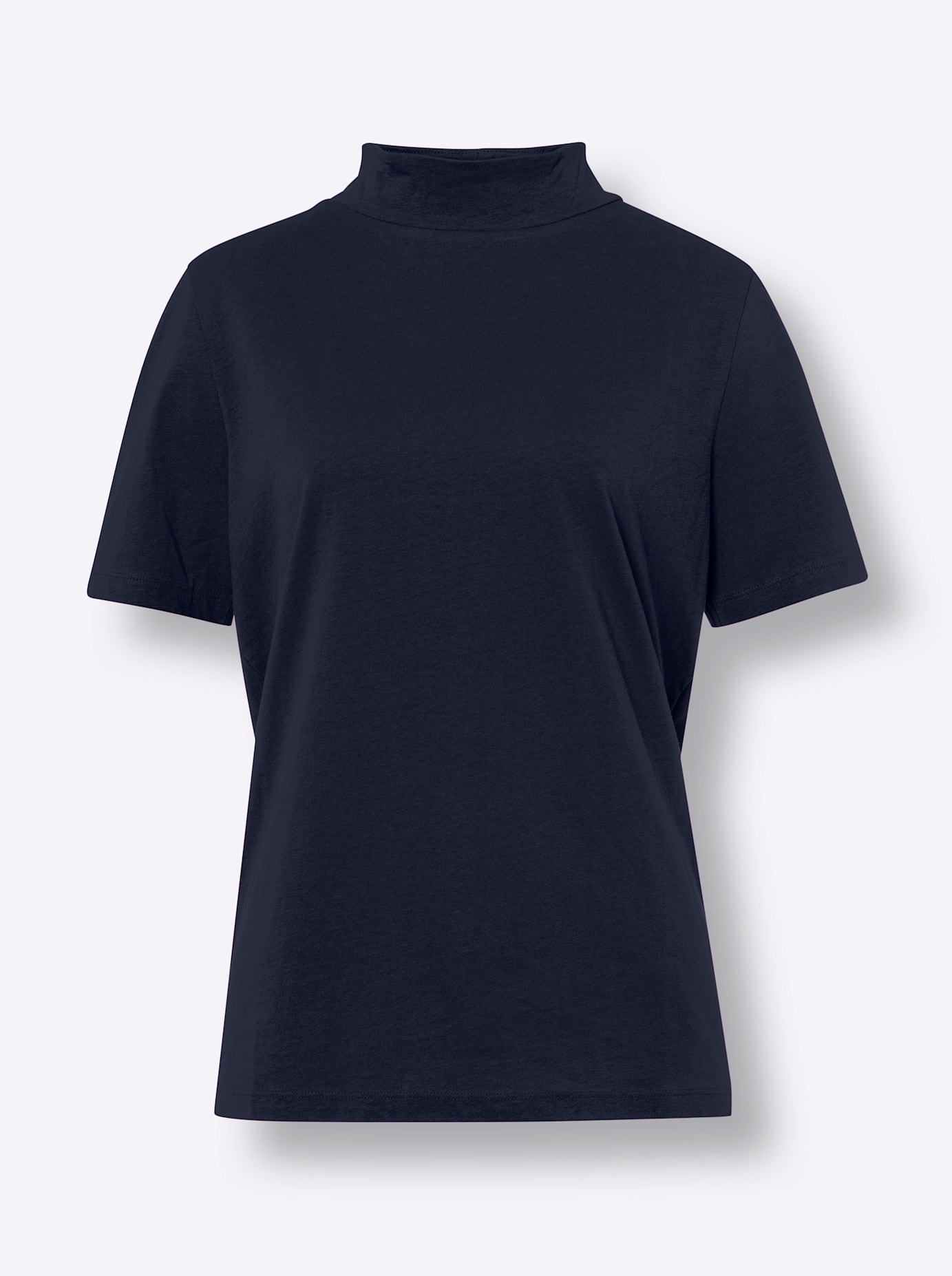 Thumbnail - Classic Basics Stehkragenshirt "Kurzarm-Shirt" 1 Stk.