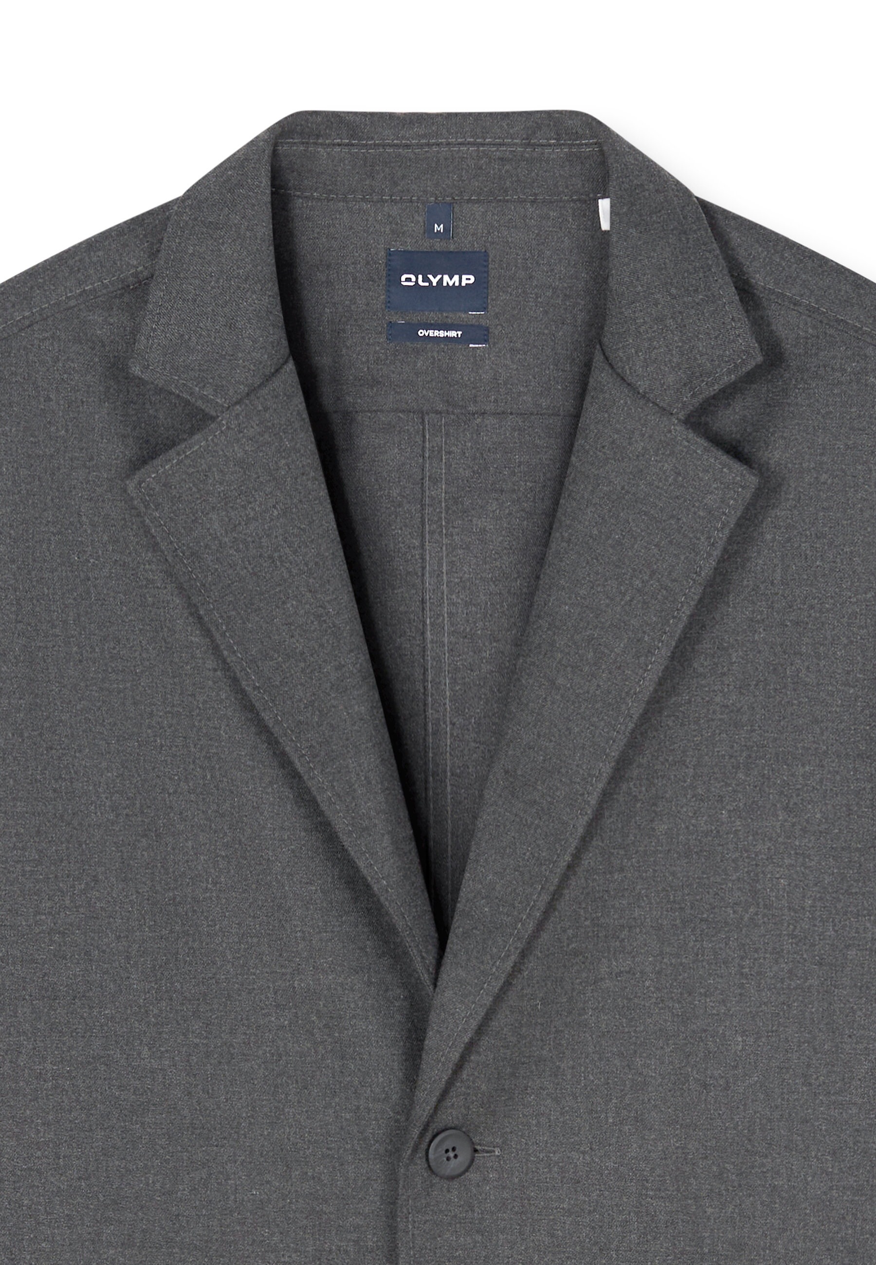 OLYMP Langarmhemd »OLYMP Casual, Overshirt, Reverskragen«