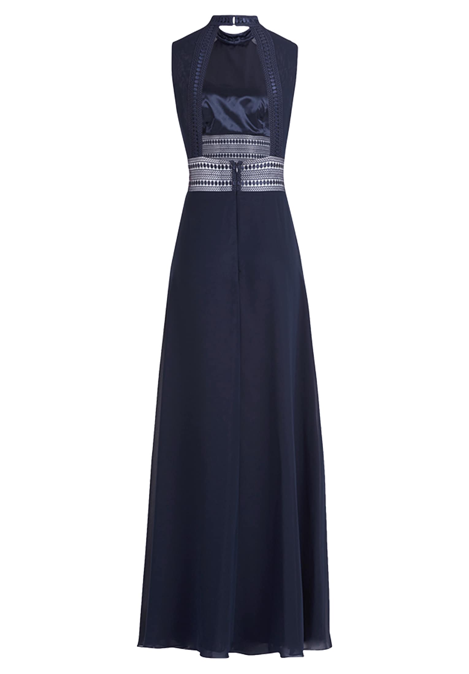 Vera Mont Abendkleid »Vera Mont Abendkleid rückenfrei«, Aufgesteppte Bänder