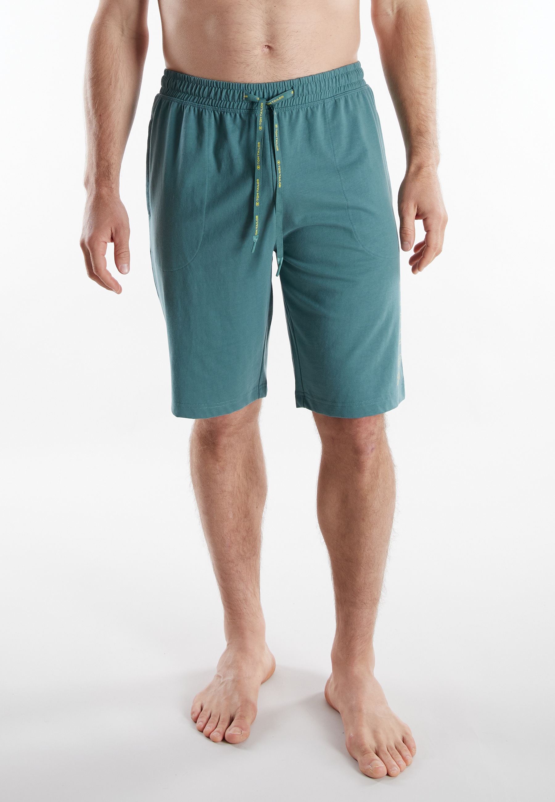 Tom Tailor Men Bermuda Shorts Green Size 54 2