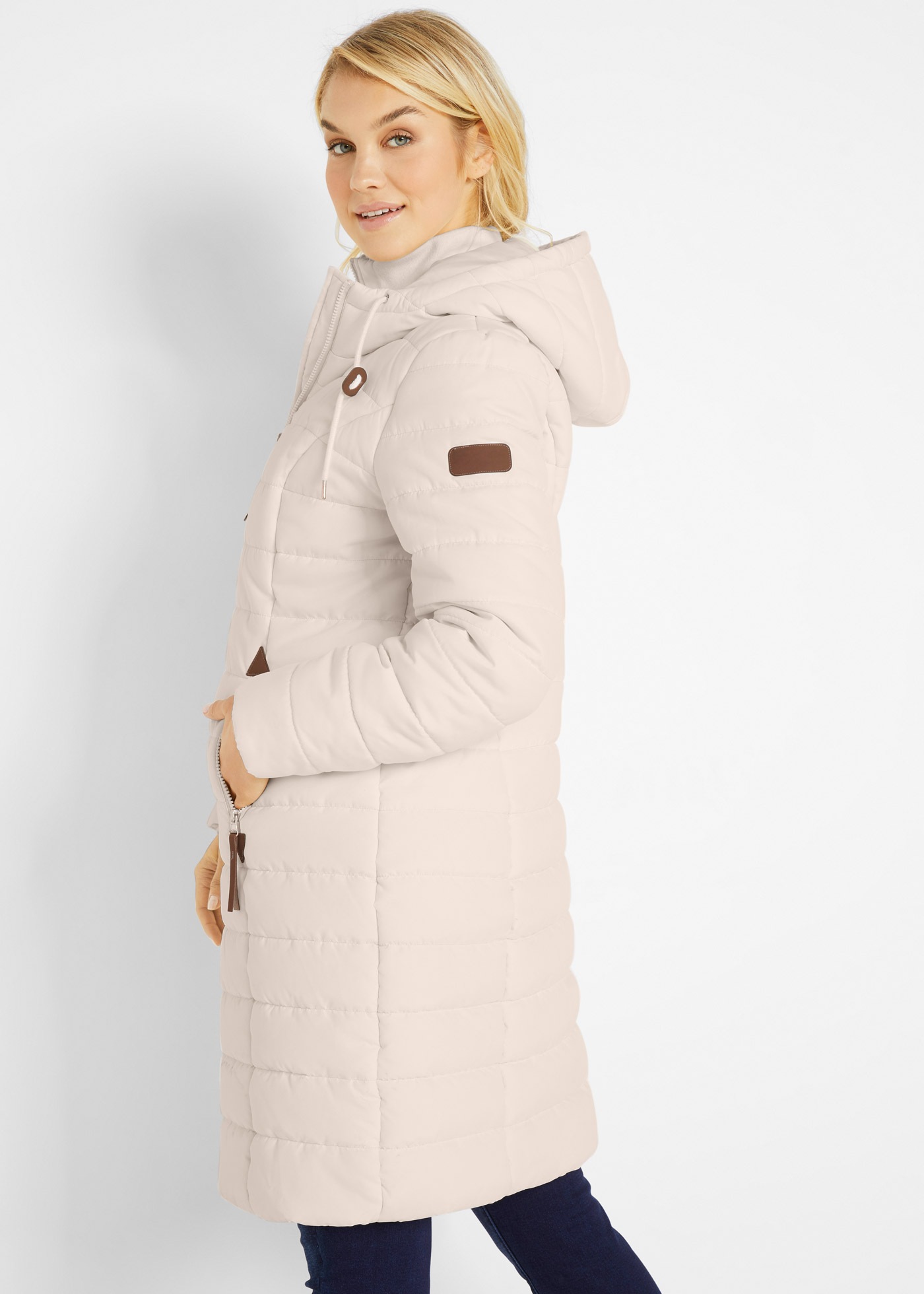 bonprix Steppmantel "Steppmantel, 2-in-1 Optik" 2-in-1 Optik, mit Kapuze un günstig online kaufen