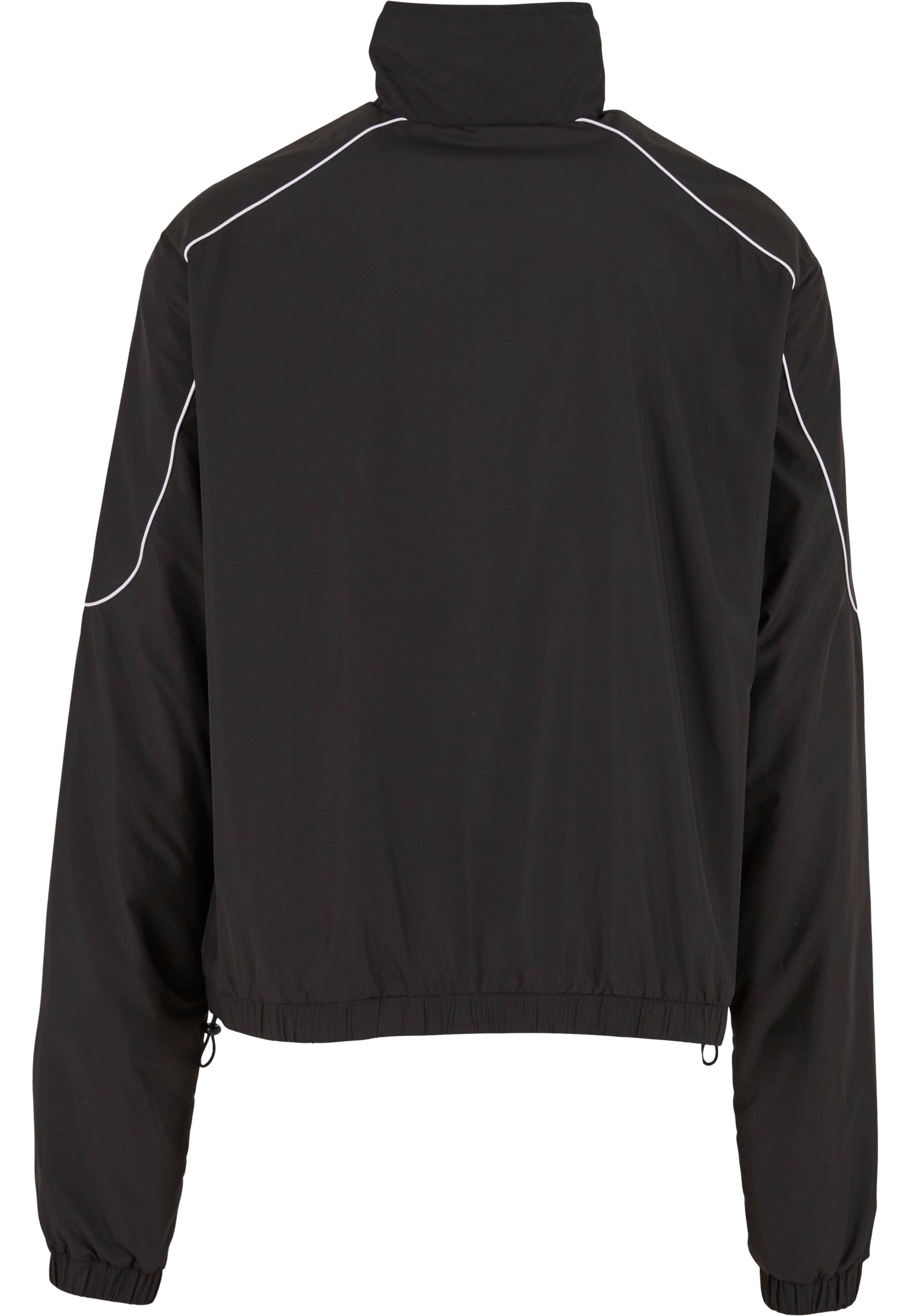 URBAN CLASSICS Trainingsjacke »Urban Classics Piped Panel Trackjacket«, (1 St.), ohne Kapuze