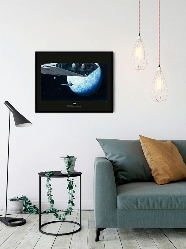 Komar Bild »Star Wars Classic RMQ Hoth Orbit«, Star Wars, (1 St.), Wandbild zur Dekoration im Kinderzimmer - ohne Rahmen