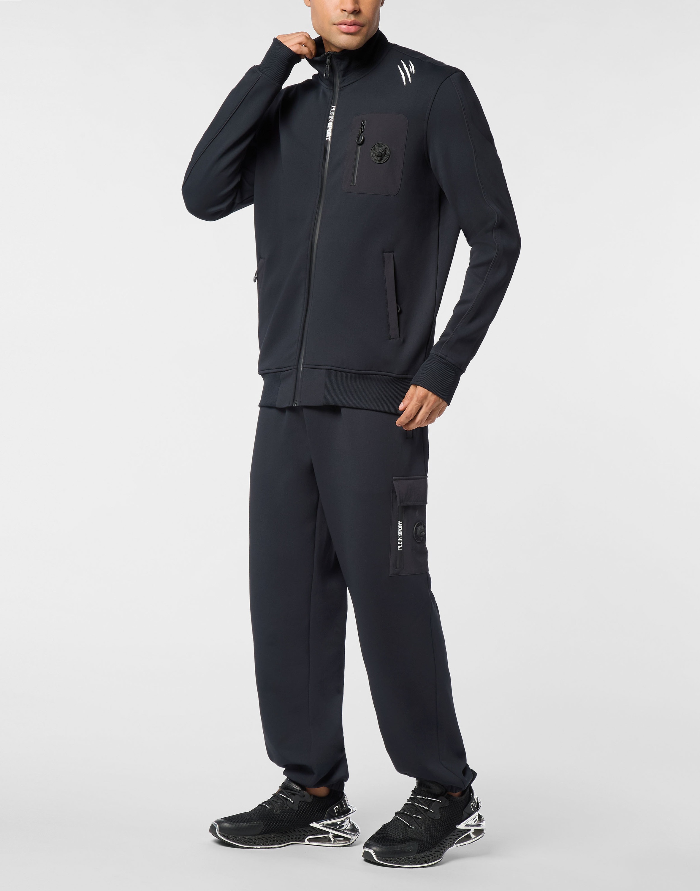 PLEIN SPORT Yoga-Sweatjacke »Scratch«