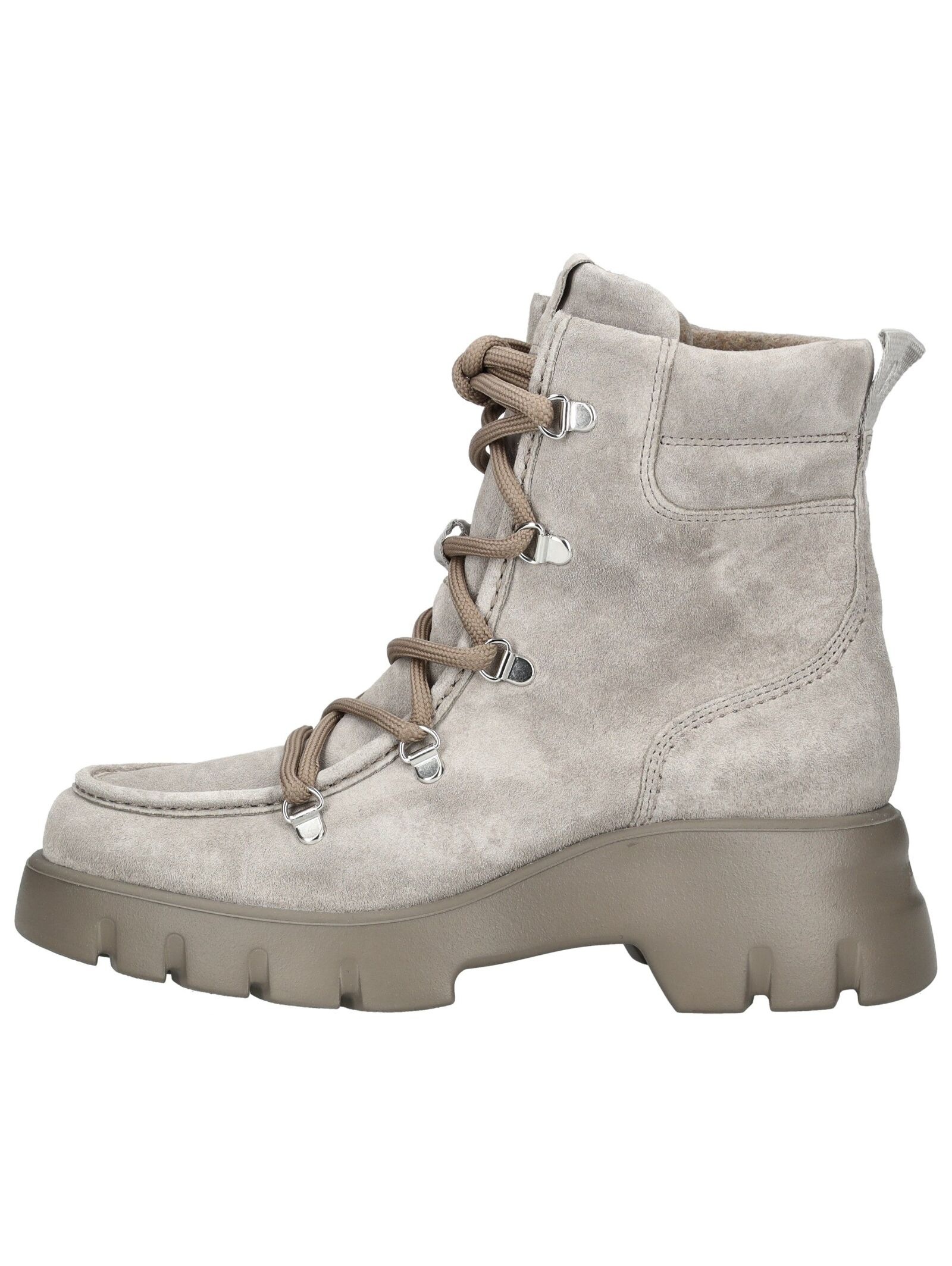 Paul Green Schnürstiefelette "Paul Green Stiefelette Veloursleder" günstig online kaufen