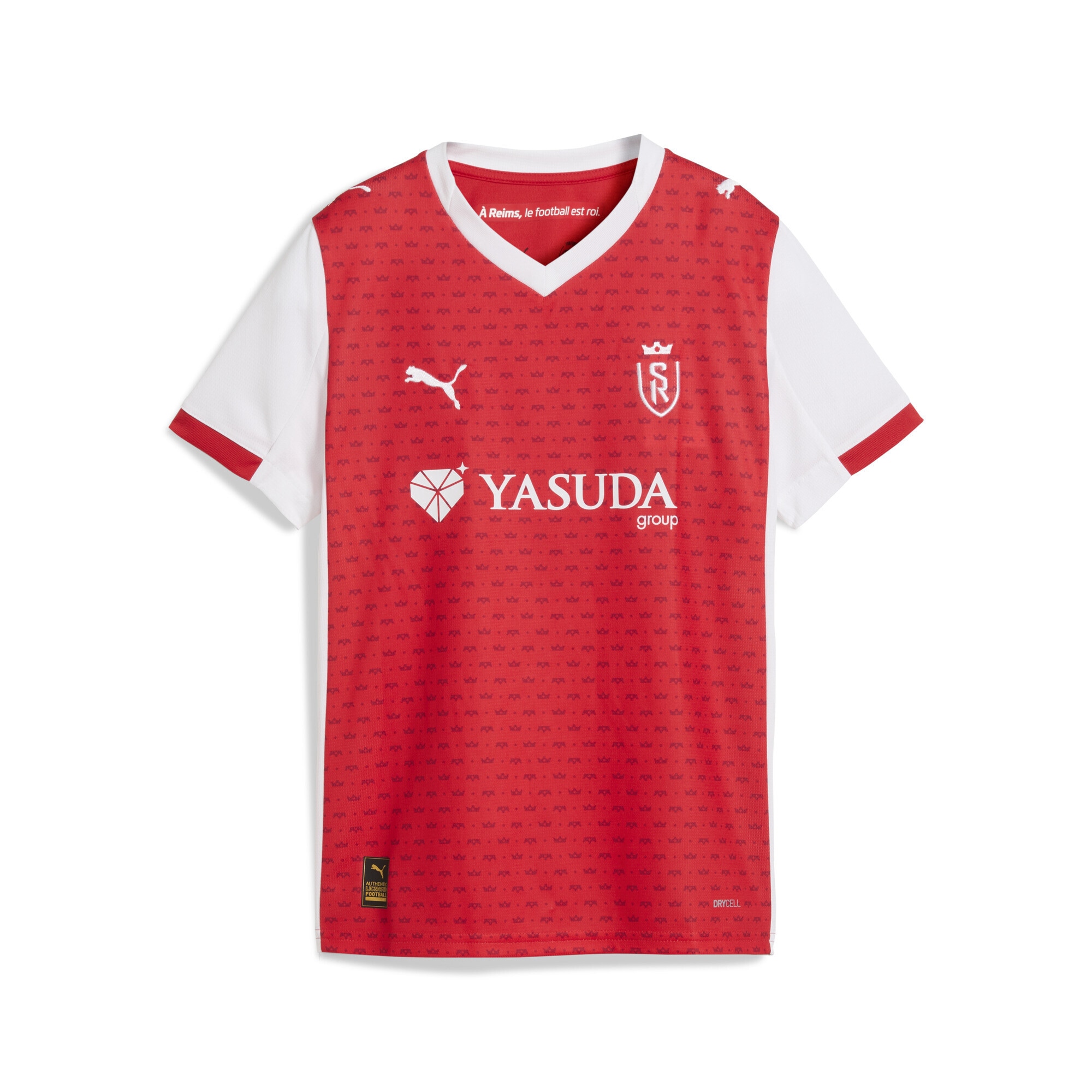 PUMA Trainingsshirt "Stade de Reims 25/26 Heimtrikot Jugendliche"