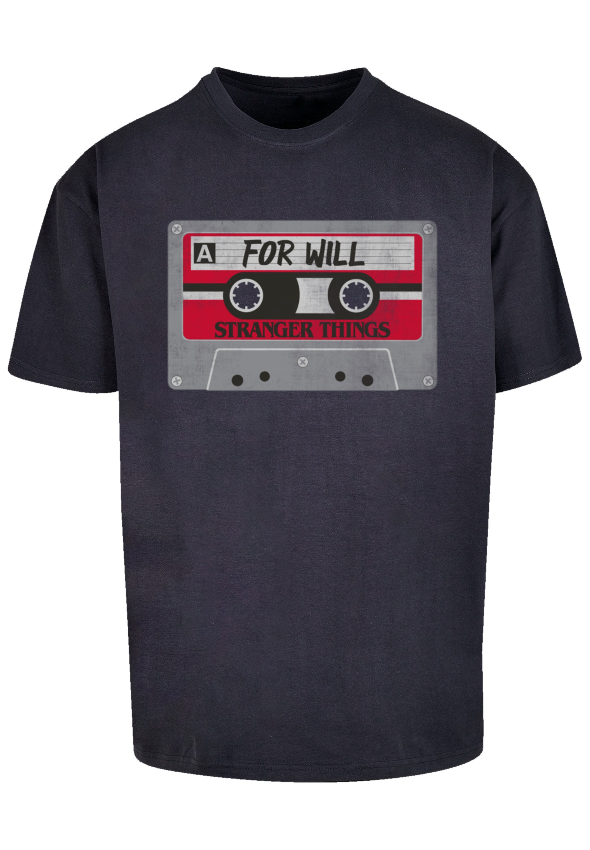 F4NT4STIC T-Shirt »Stranger Things Cassette For Will«, Premium Qualität