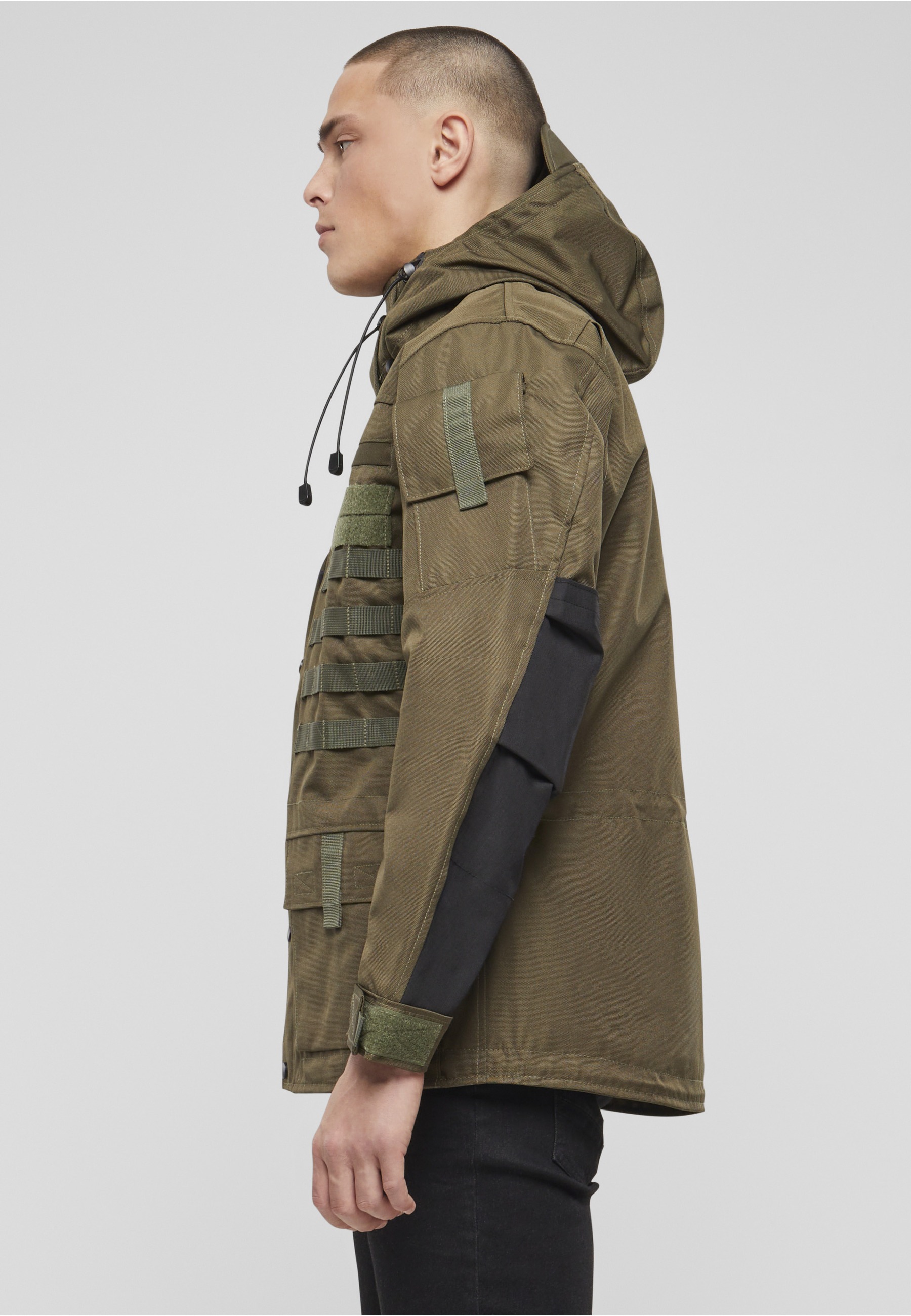Brandit Outdoorjacke »Brandit Herren Performance Outdoorjacket« 1 Stk. tlg. mit Kapuze