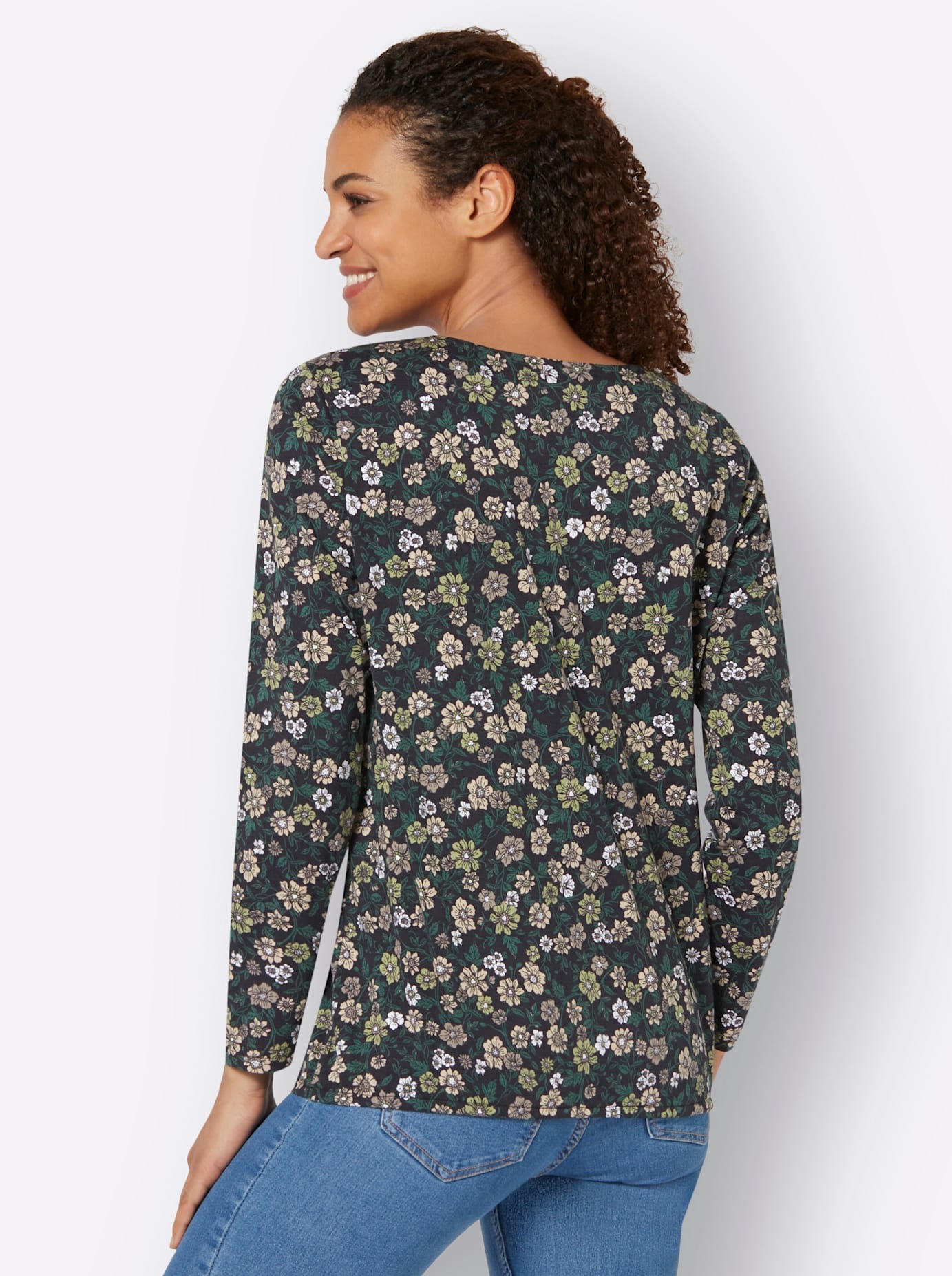 Inspirationen Langarmshirt "Druck-Shirt", 1 Stk. günstig online kaufen