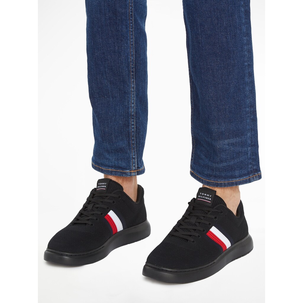 Tommy Hilfiger Sneaker »LIGHTWEIGHT CUPSOLE KNIT STRIPES«