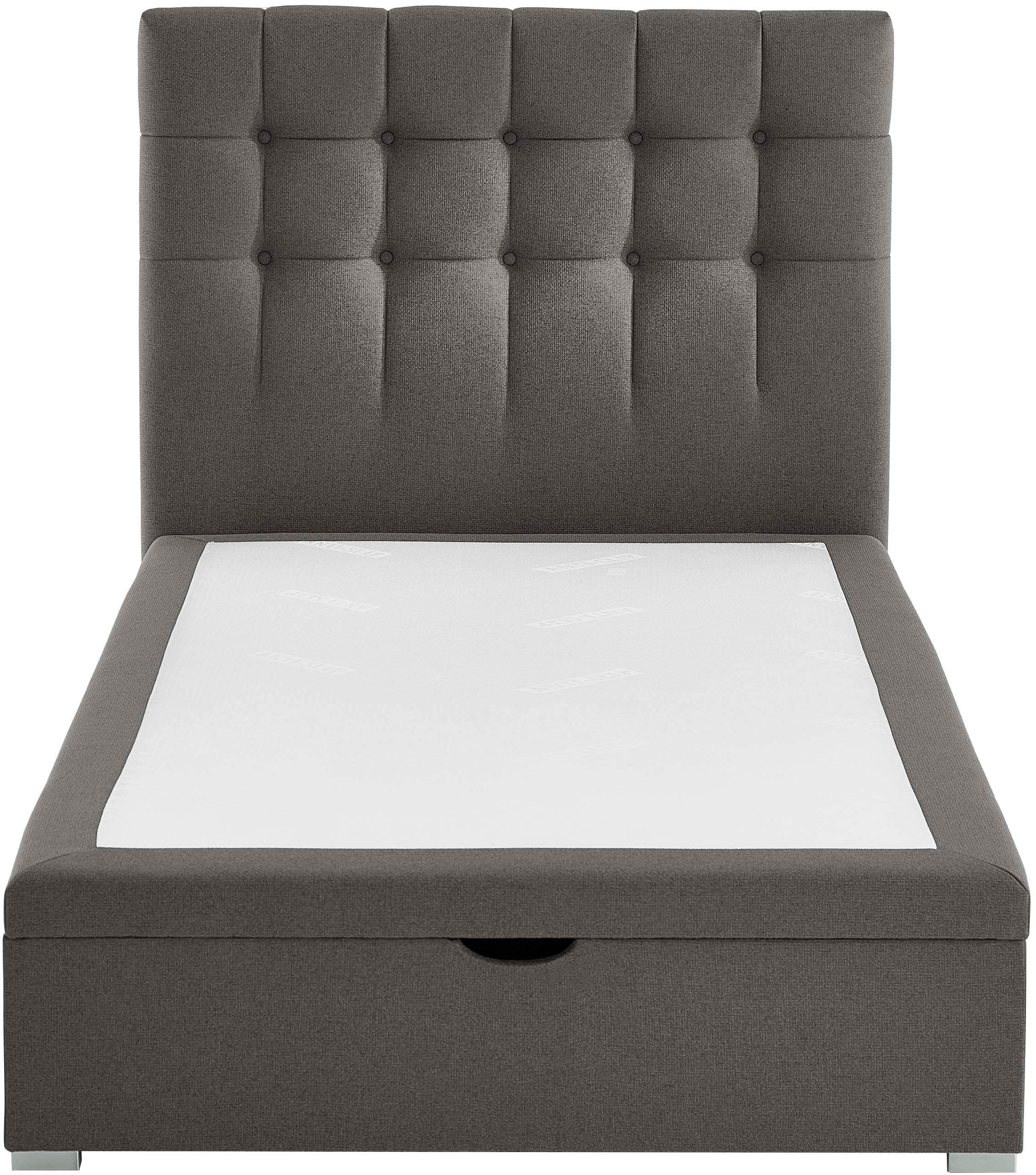 ATLANTIC home collection Boxbett »Riona, erweiterbar zu Doppel- und Familienbett«, wahlweise mit 120x200cm Taschen-Federkernmatratze oder ohne Matratze