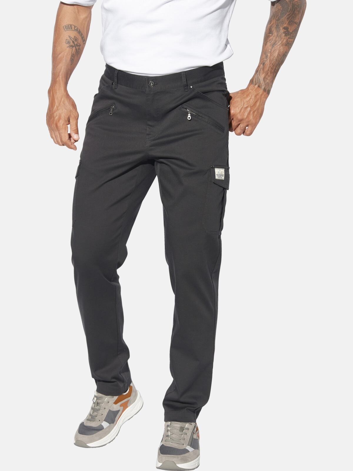 Jan Vanderstorm Cargohose "Tiefbundhose HARSEN" günstig online kaufen