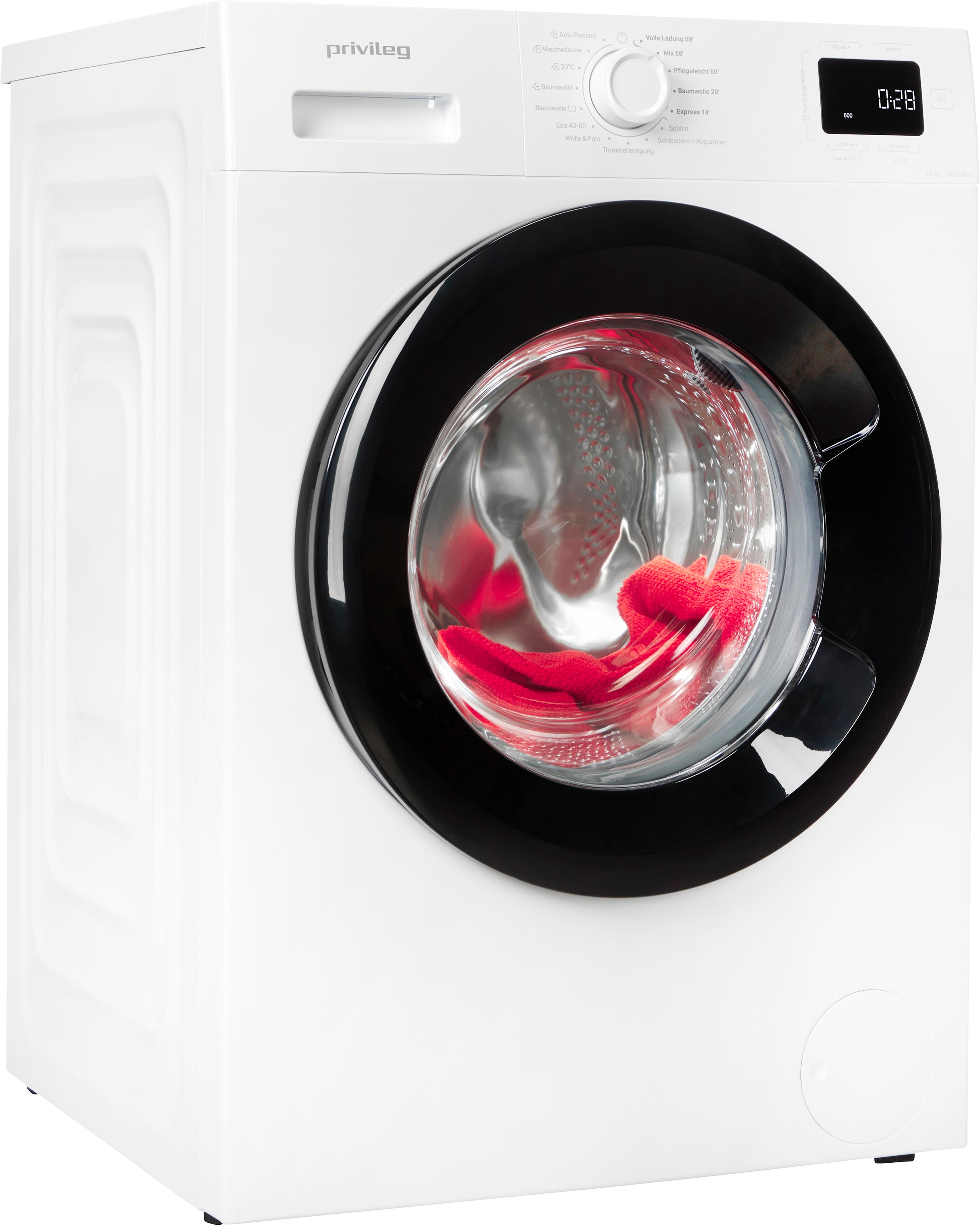 Privileg Waschmaschine MY TIME "PWF 1074A MY TIME DE" 10 kg 1400 U/min Quic günstig online kaufen