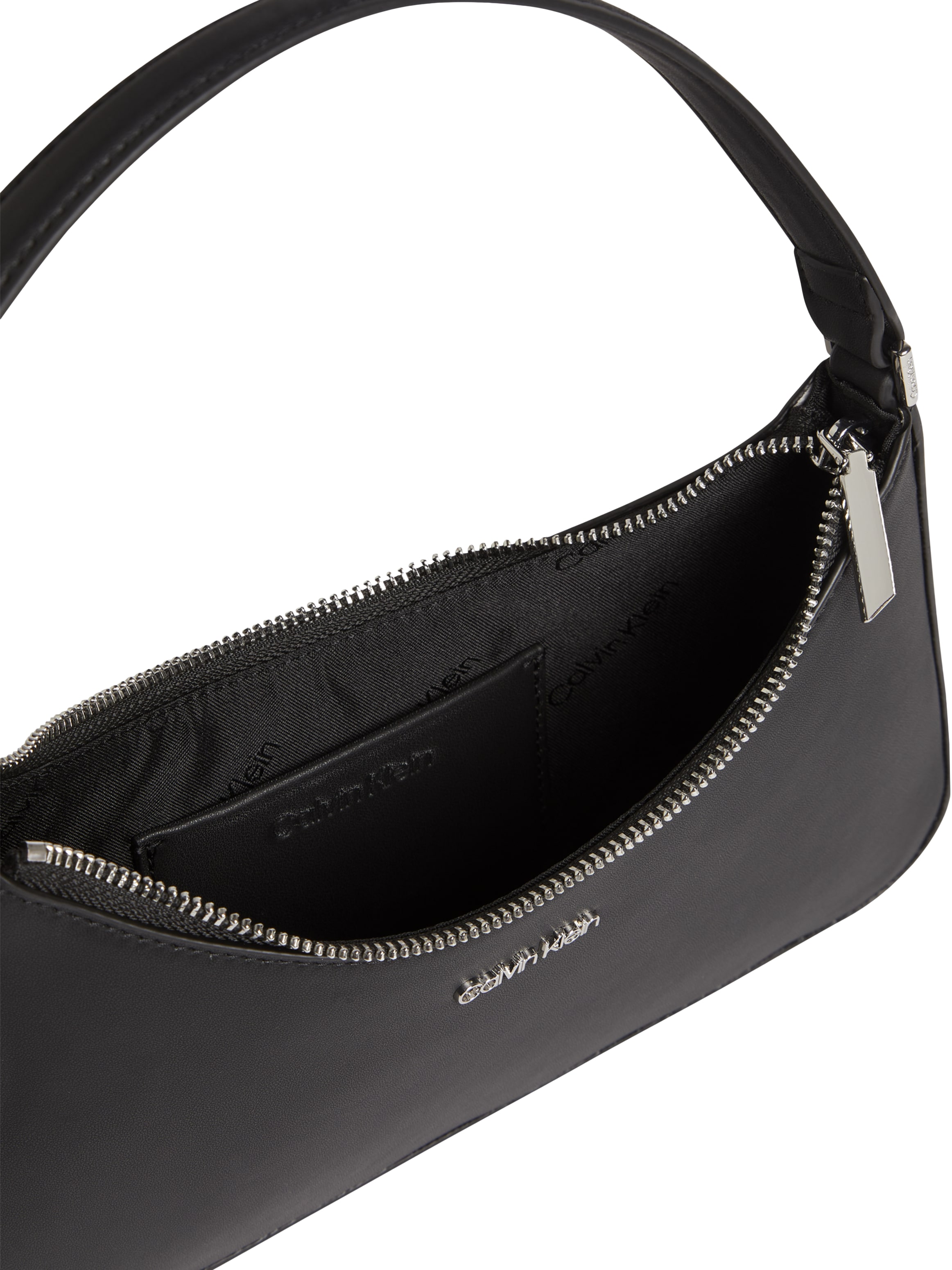 Calvin Klein Schultertasche »CK MUST SMALL SHOULDER BAG«, Umhängetasche, Damen Handtasche mit Logo-Schriftzug