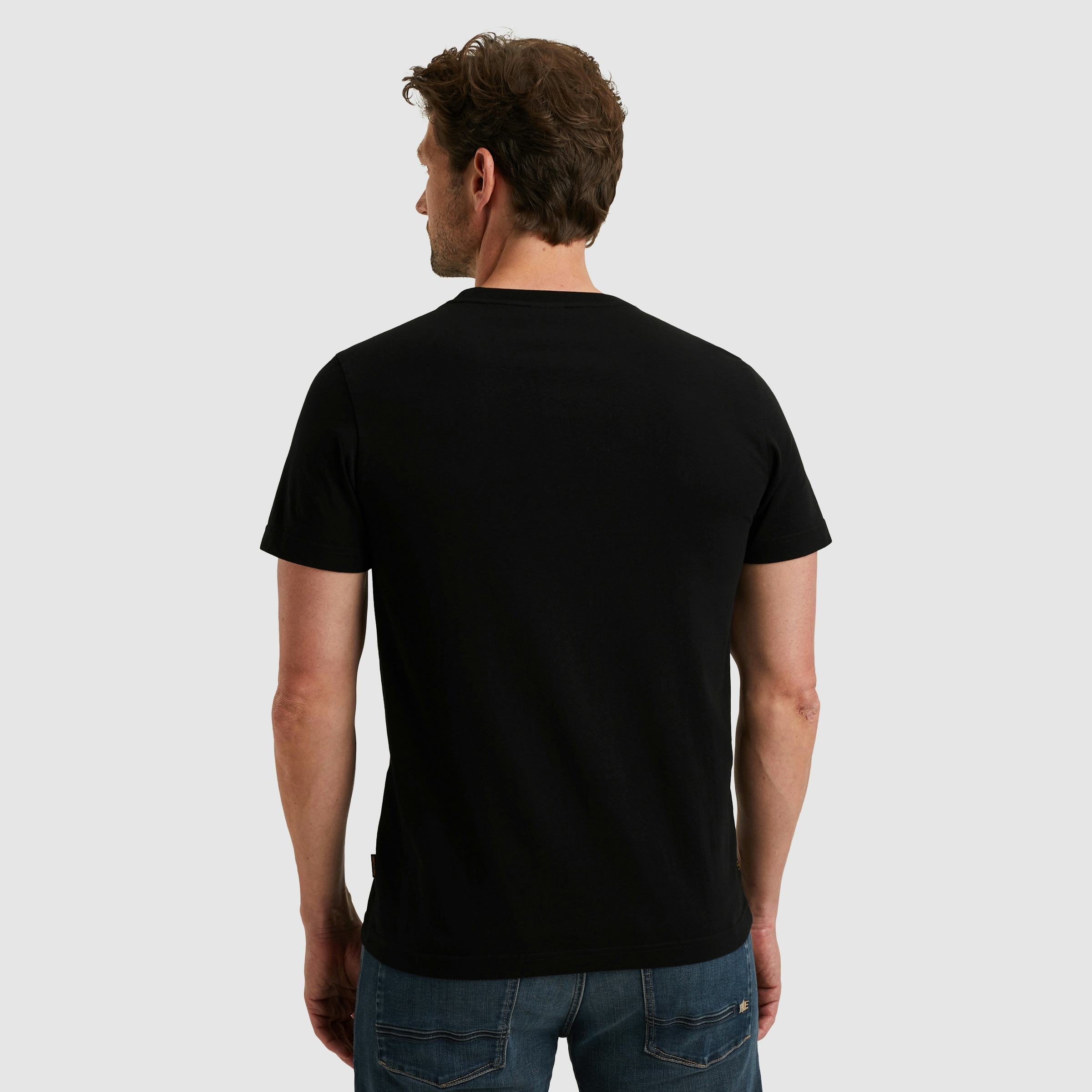 PME LEGEND T-Shirt mit Logo-Stickerei und Print günstig online kaufen