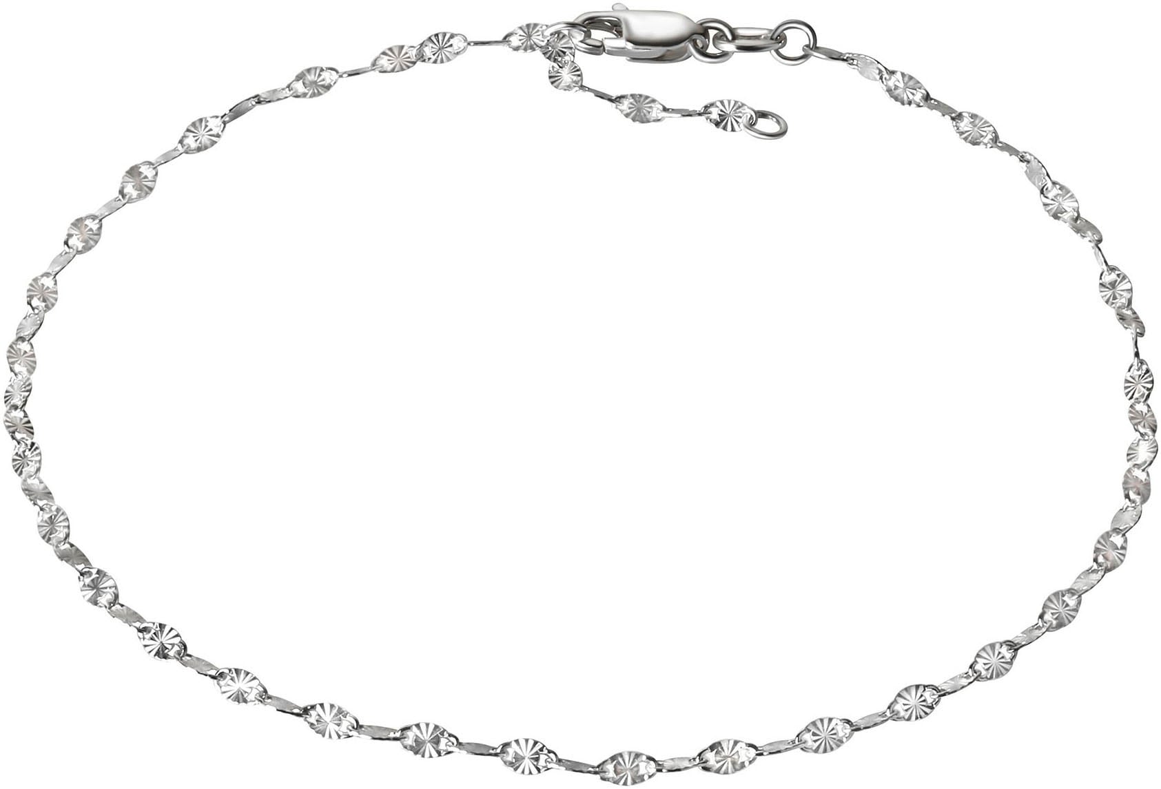 Fußkette »Schmuck Geschenk Silber 925 Körperschmuck Plättchenkette Stern Motiv«