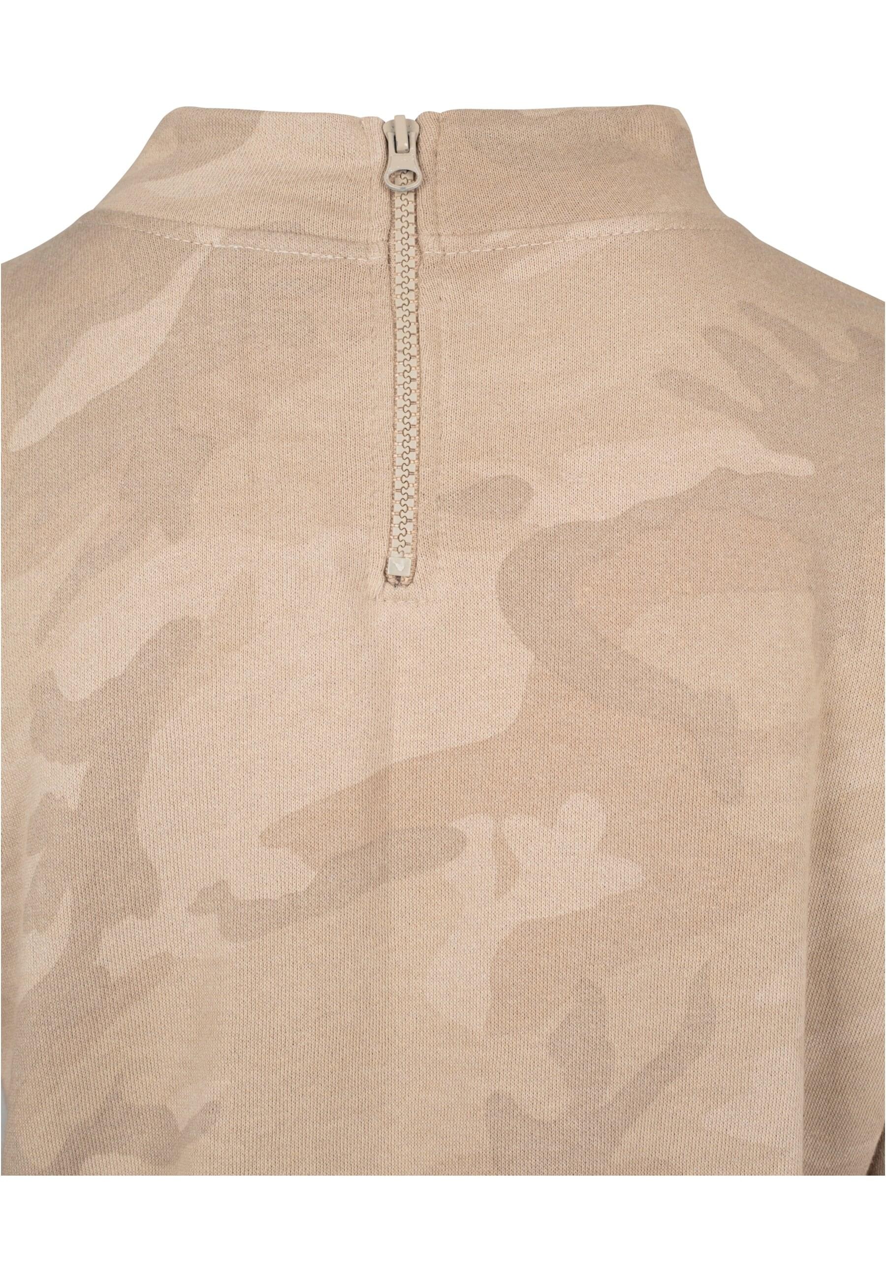 URBAN CLASSICS Sweatshirt »Urban Classics Damen Ladies Camo Turtleneck Crew«, (1 tlg.)