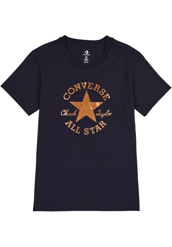 Converse T-Shirt »METALLIC CHUCK TAYLOR PATCH CLASSIC FIT TEE« kaufen