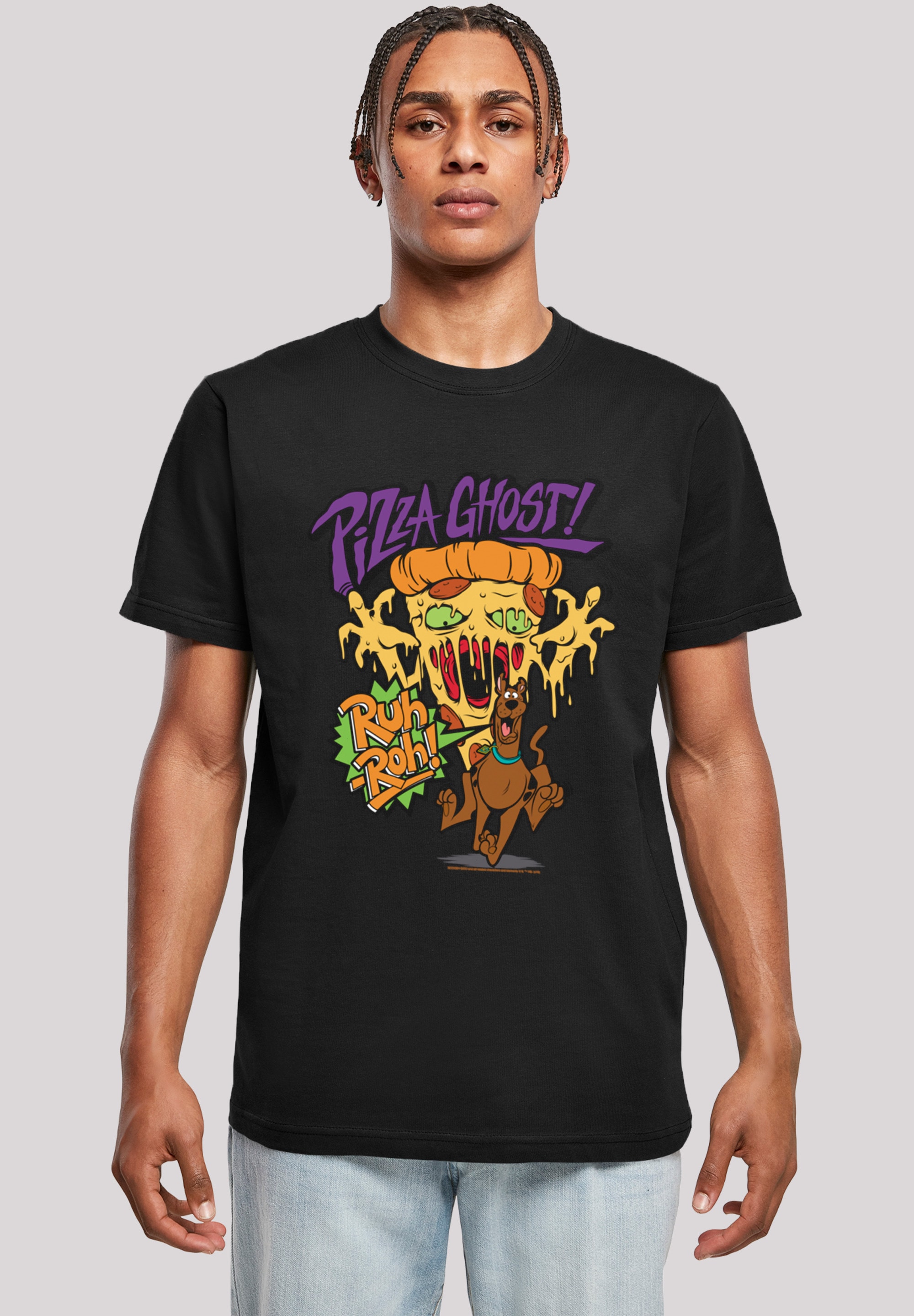 T-Shirt »Scooby Doo Pizza Ghost Geist«, Herren,Premium Merch,Regular-Fit,Basic,Bedruckt