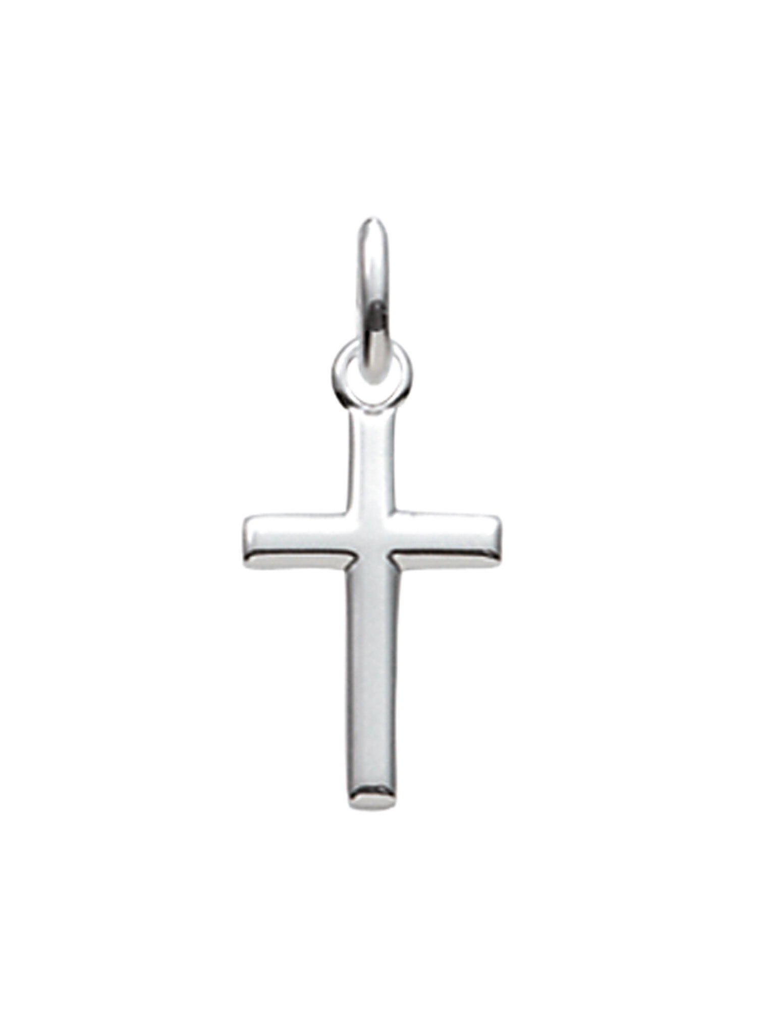 ADELIA ́S Damen Kettenanhänger "Damen Silber Schmuck 925 Silber Kreuz Anhänger", Silber 925 (Sterlingsilber), silber, Silber 925 (Sterlingsilber),