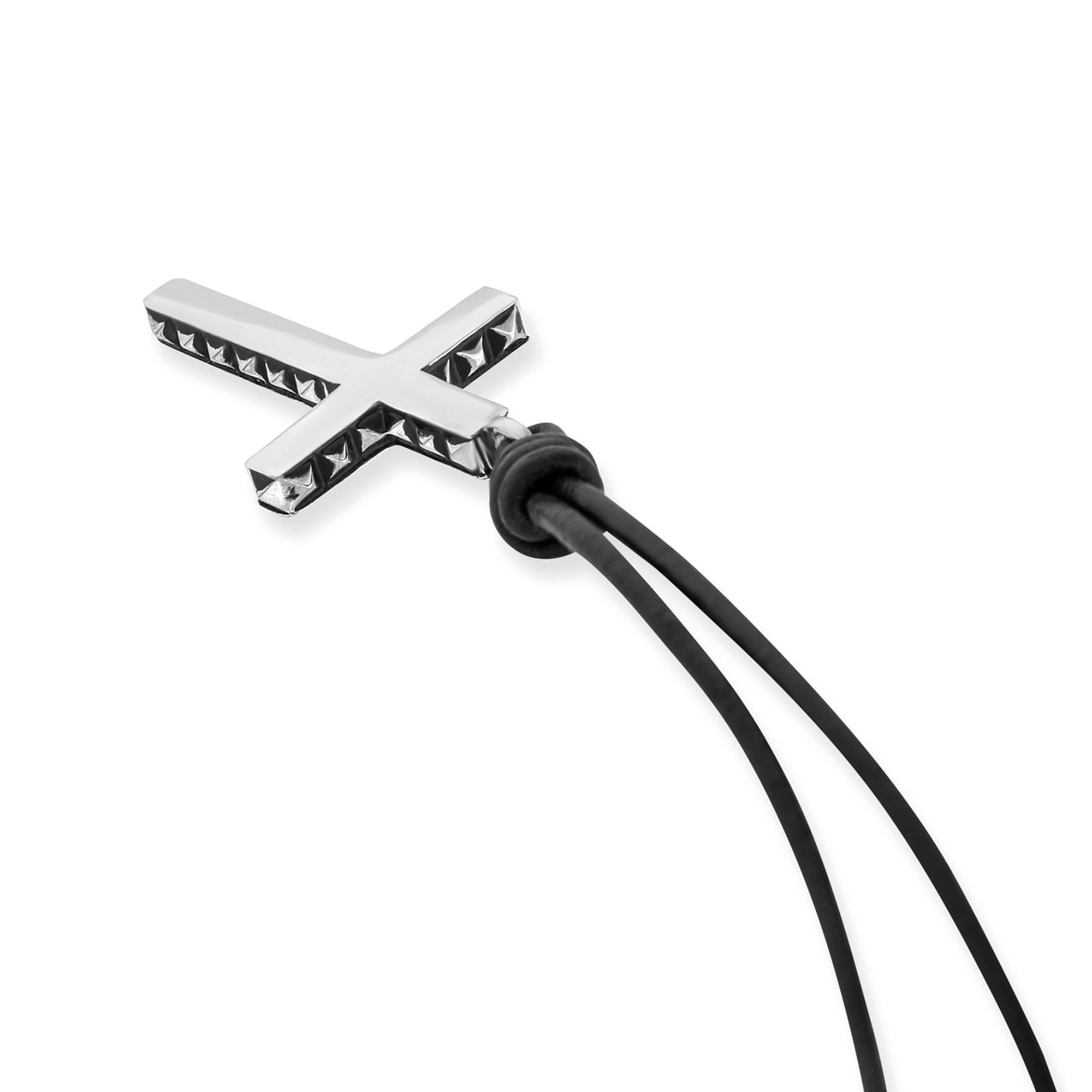CAÏ Kette mit Anhänger »925/- Sterling Silber Kreuz«