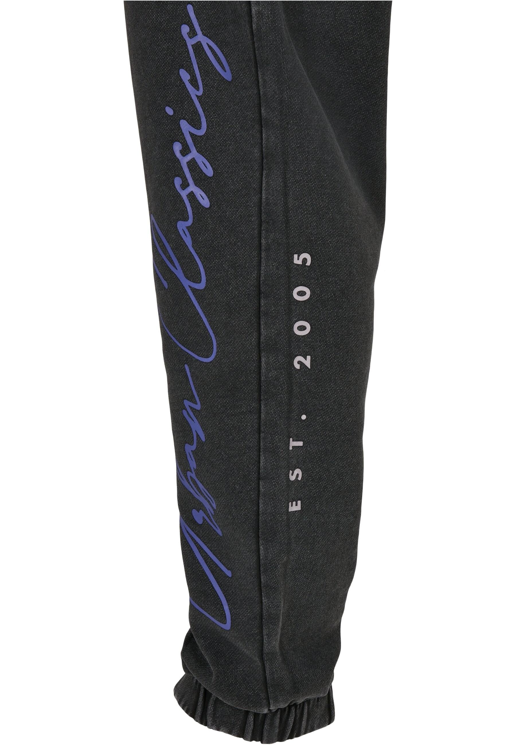 URBAN CLASSICS Jogginghose »Urban Classics Herren Script Logo Sweatpants«, (1 tlg.)