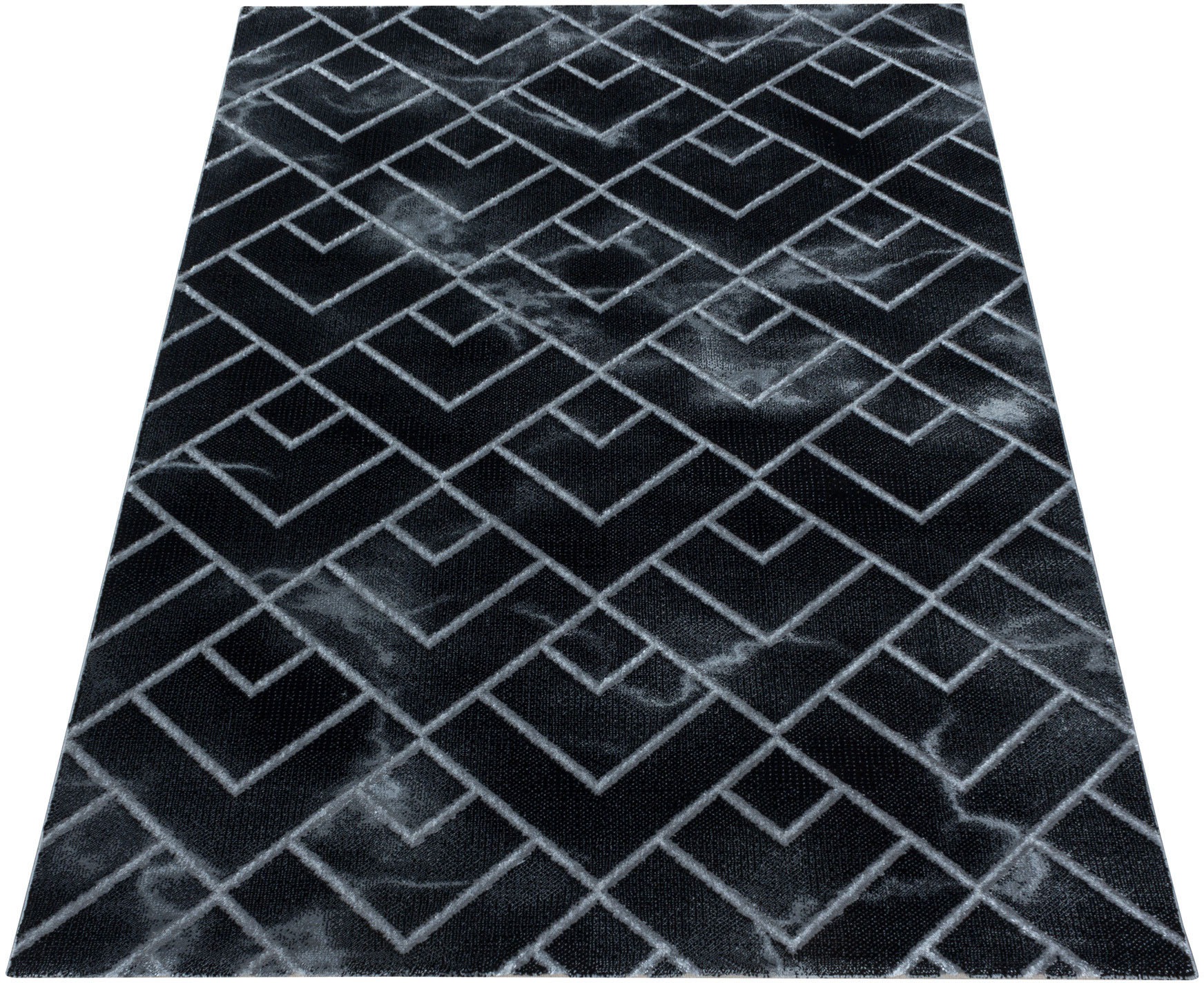 Ayyildiz Teppiche Teppich "NAXOS 3814" rechteckig 12 mm Höhe Läufer, Wohnzi günstig online kaufen